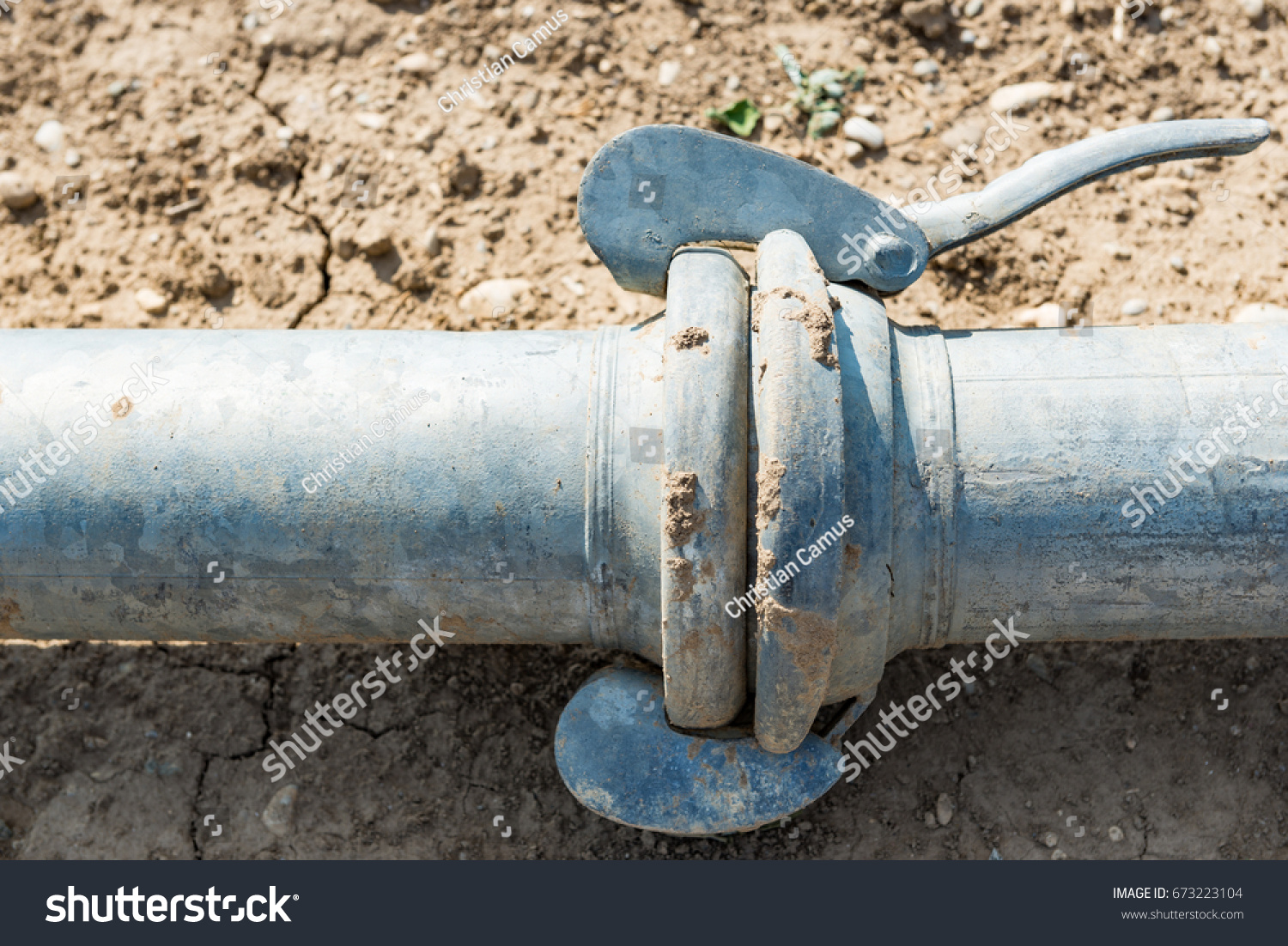 Coupling Irrigation System Stock Photo 673223104 | Shutterstock