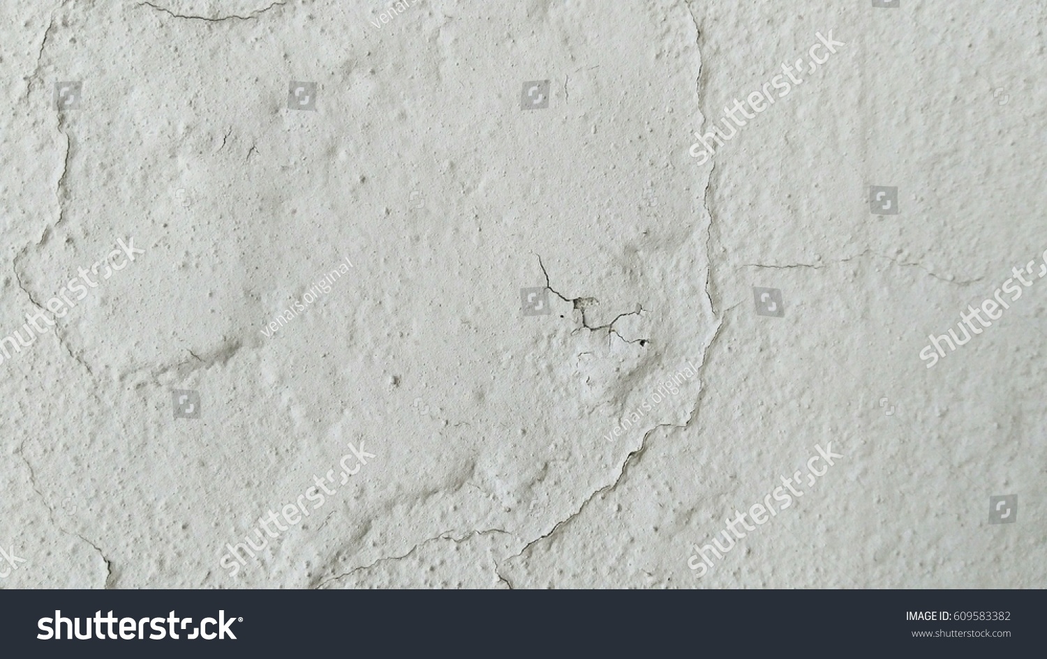 Cracks Walls Poor Plaster Work Stock Photo 609583382 | Shutterstock