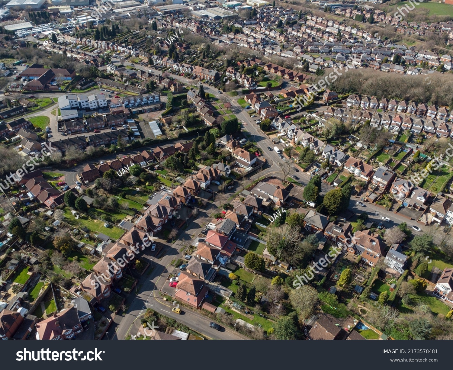 Cradley Heath Uk 2022 Aerial View Stock Photo 2173578481 | Shutterstock