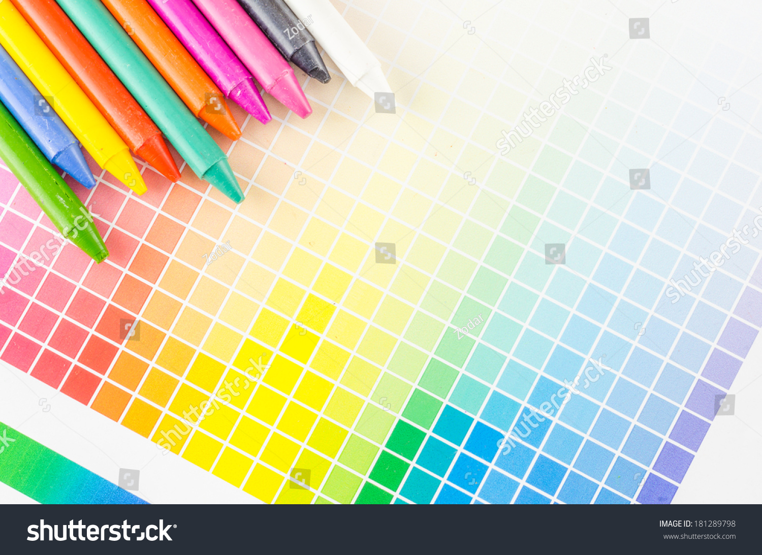 Crayon Color Chart