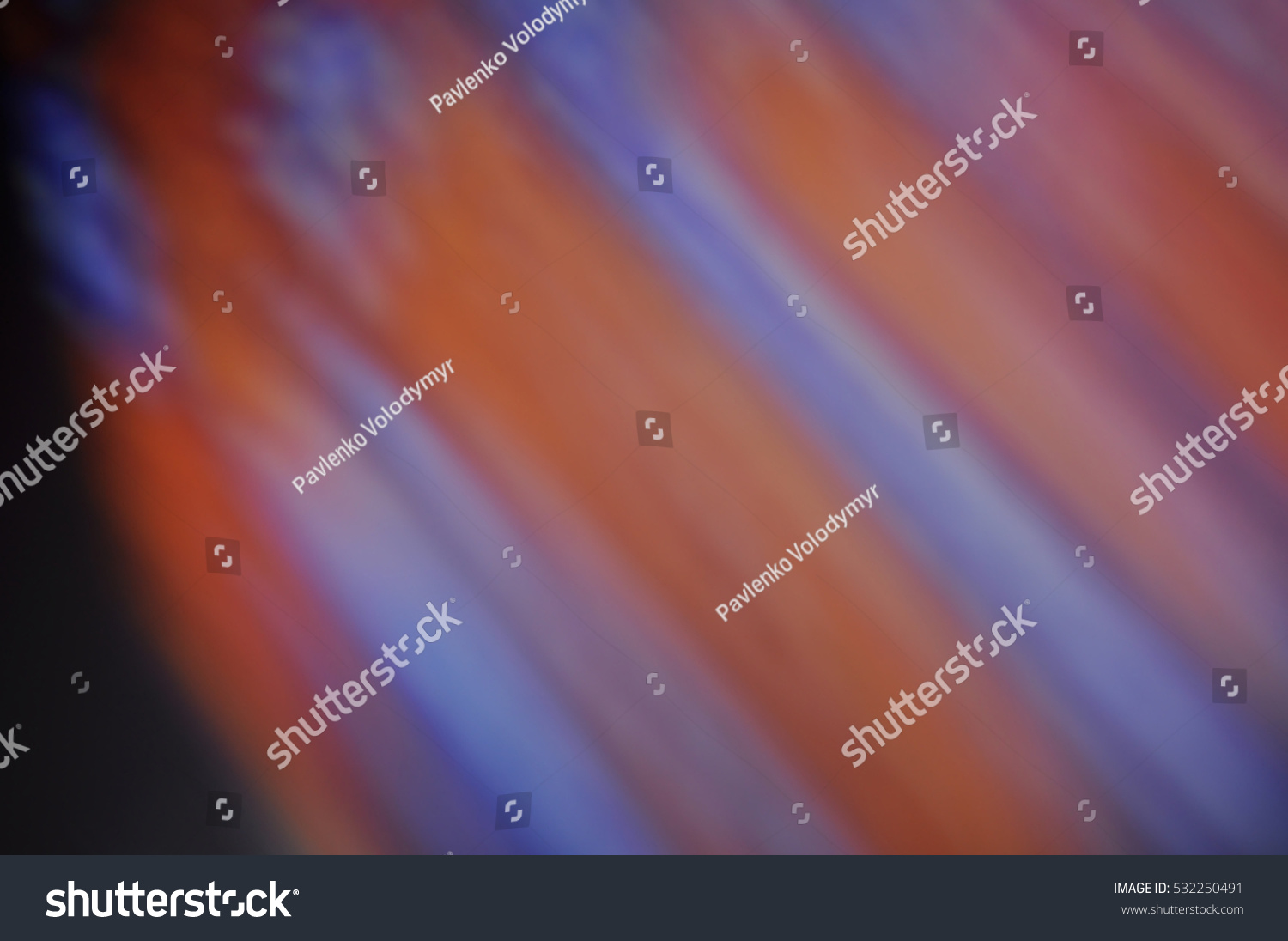 Creative Dark Blue Orange Striped Background Texture Wallpaper