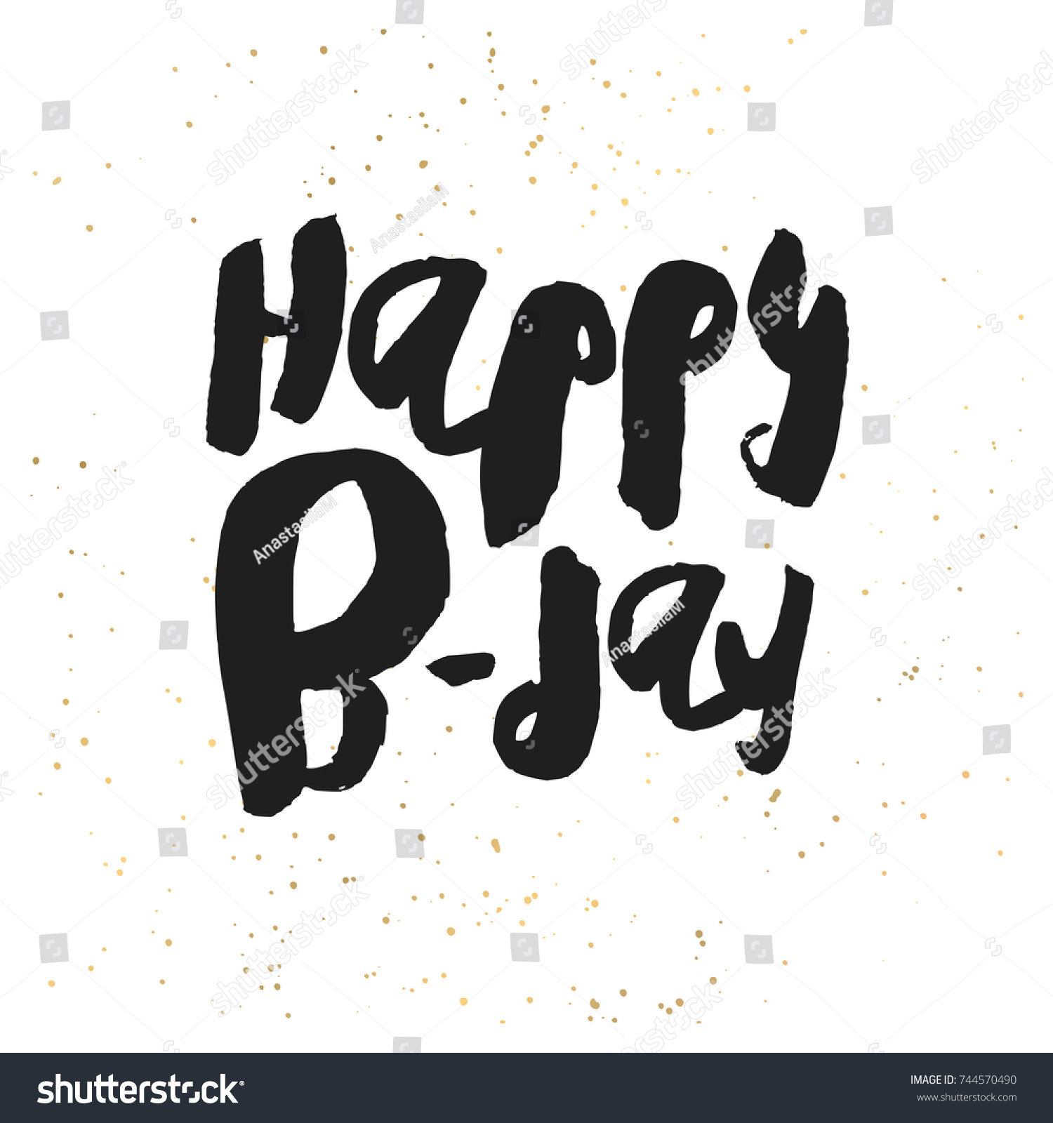 happy birthday template black and white