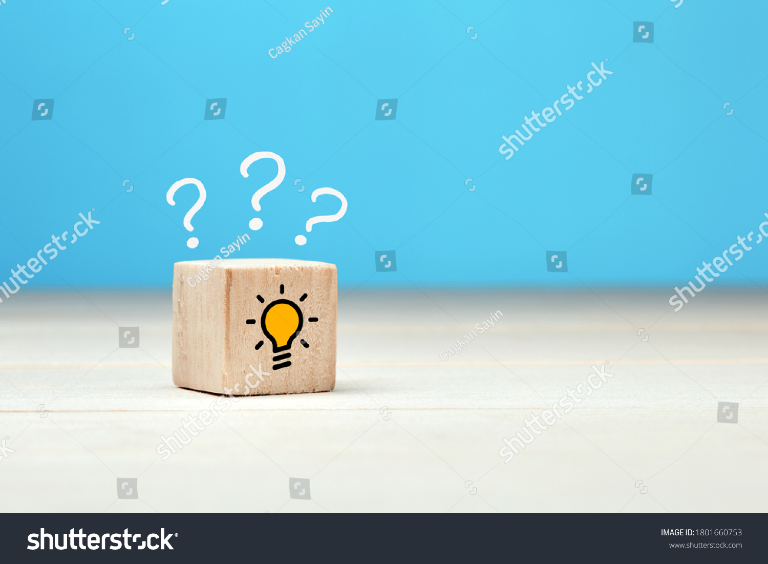 Creative Idea Solution Problem Solving Concept Stock Photo 1801660753 ...