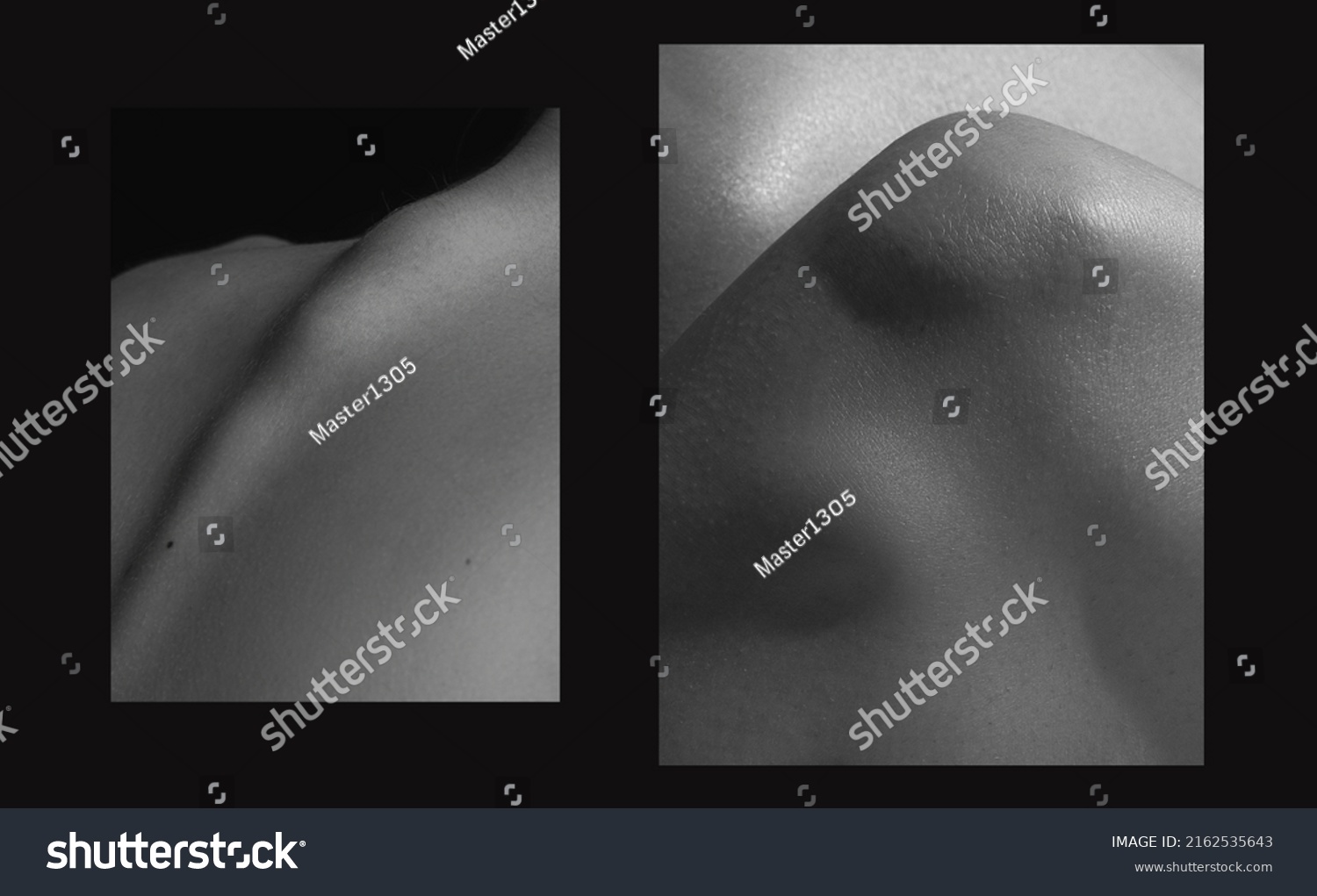 Creative Look Beauty Female Body Set Stock Photo 2162535643 | Shutterstock