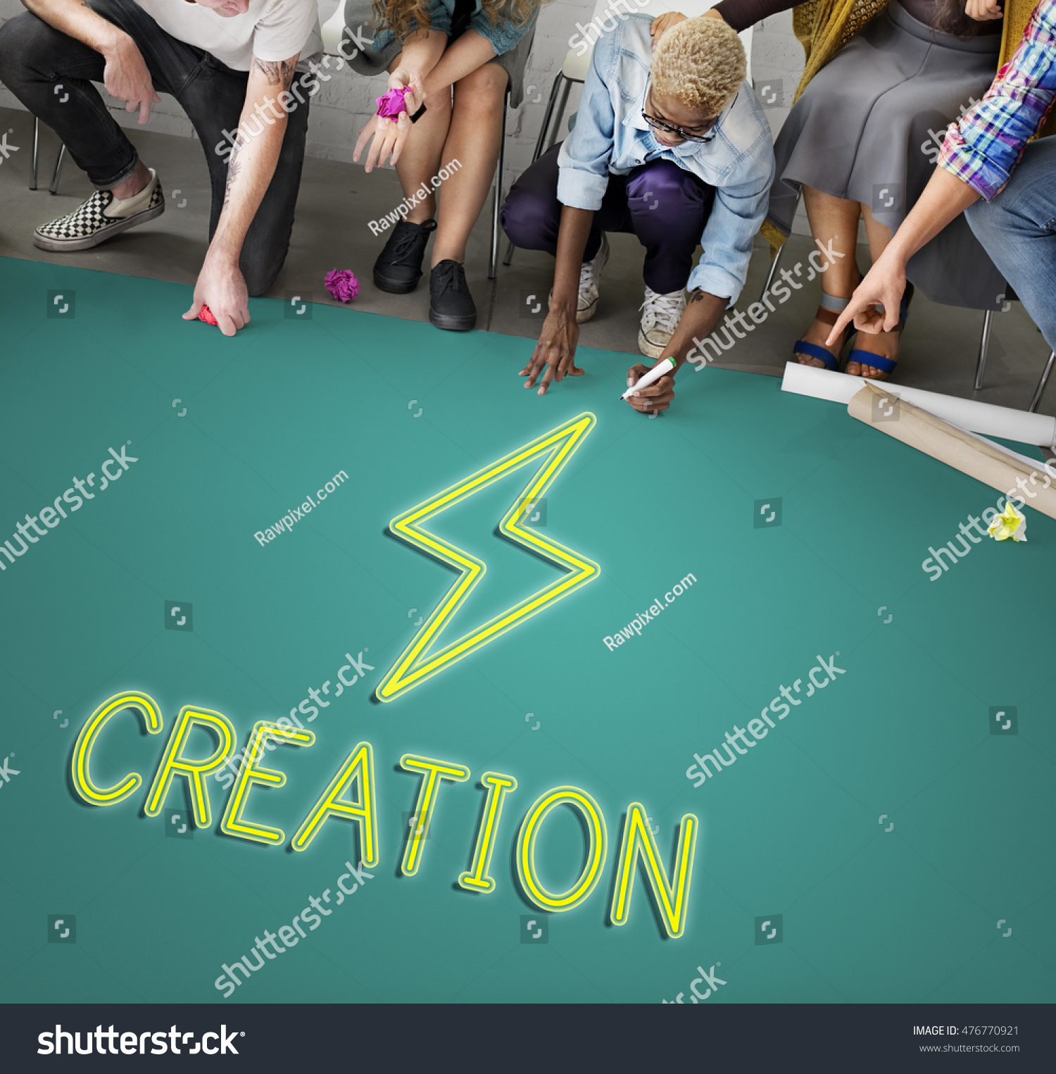 Creativity Ideas Lightning Imagination Inspiration Concept Stock Photo Creativity Ideas Lightning Imagination Inspiration Concept Stock Photo