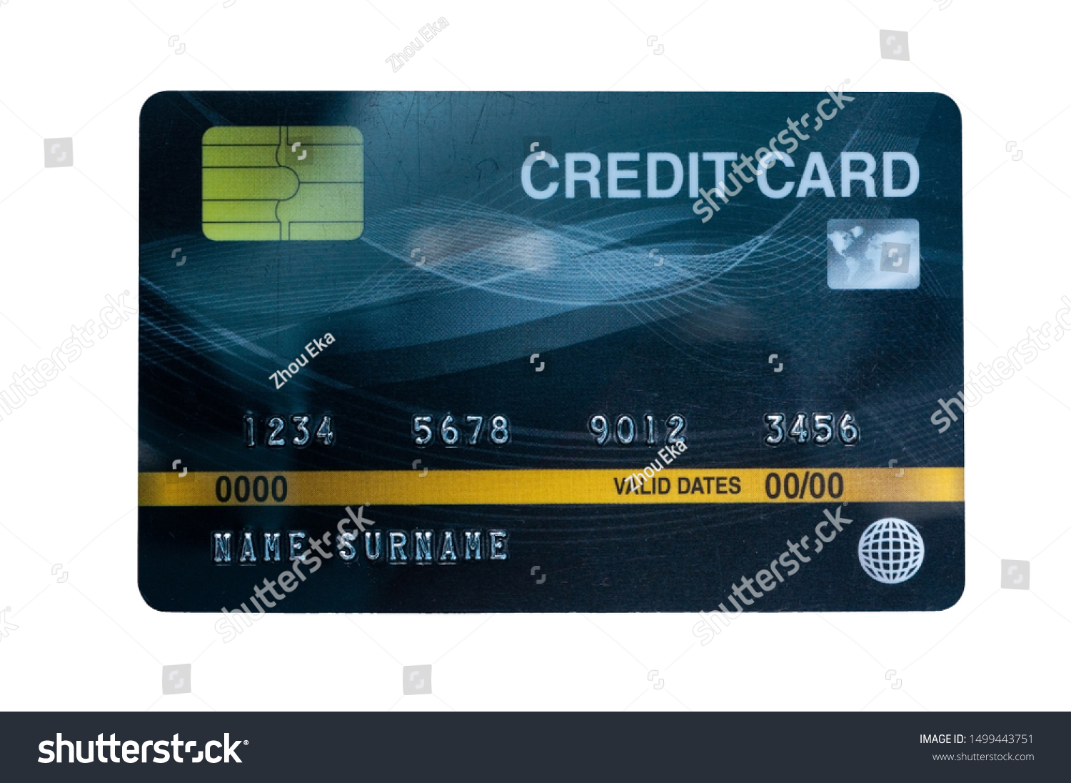 Credit Cards Payment Debt Banking Fee Stock Photo Edit Now 1499443751