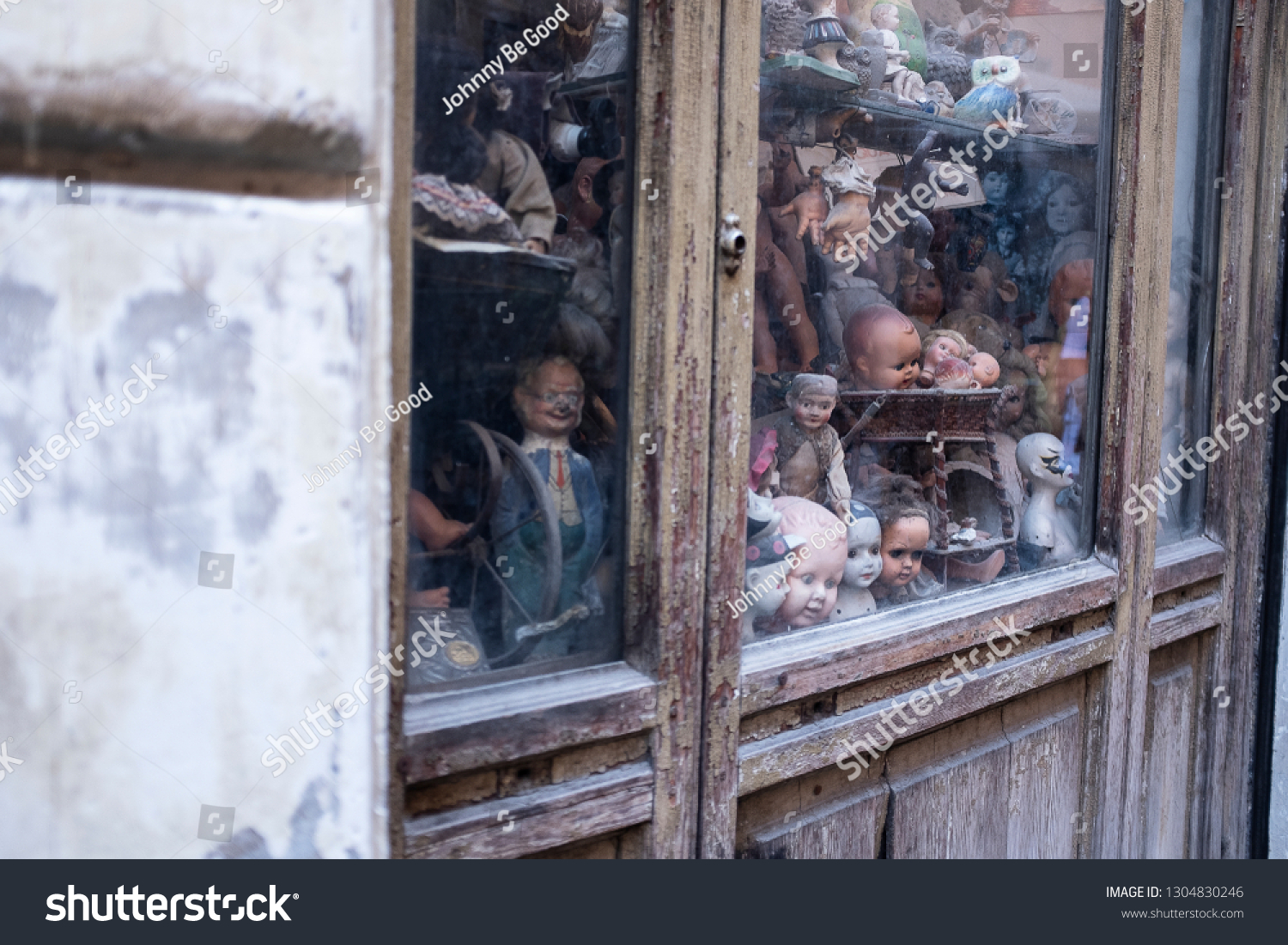 creepy doll shop