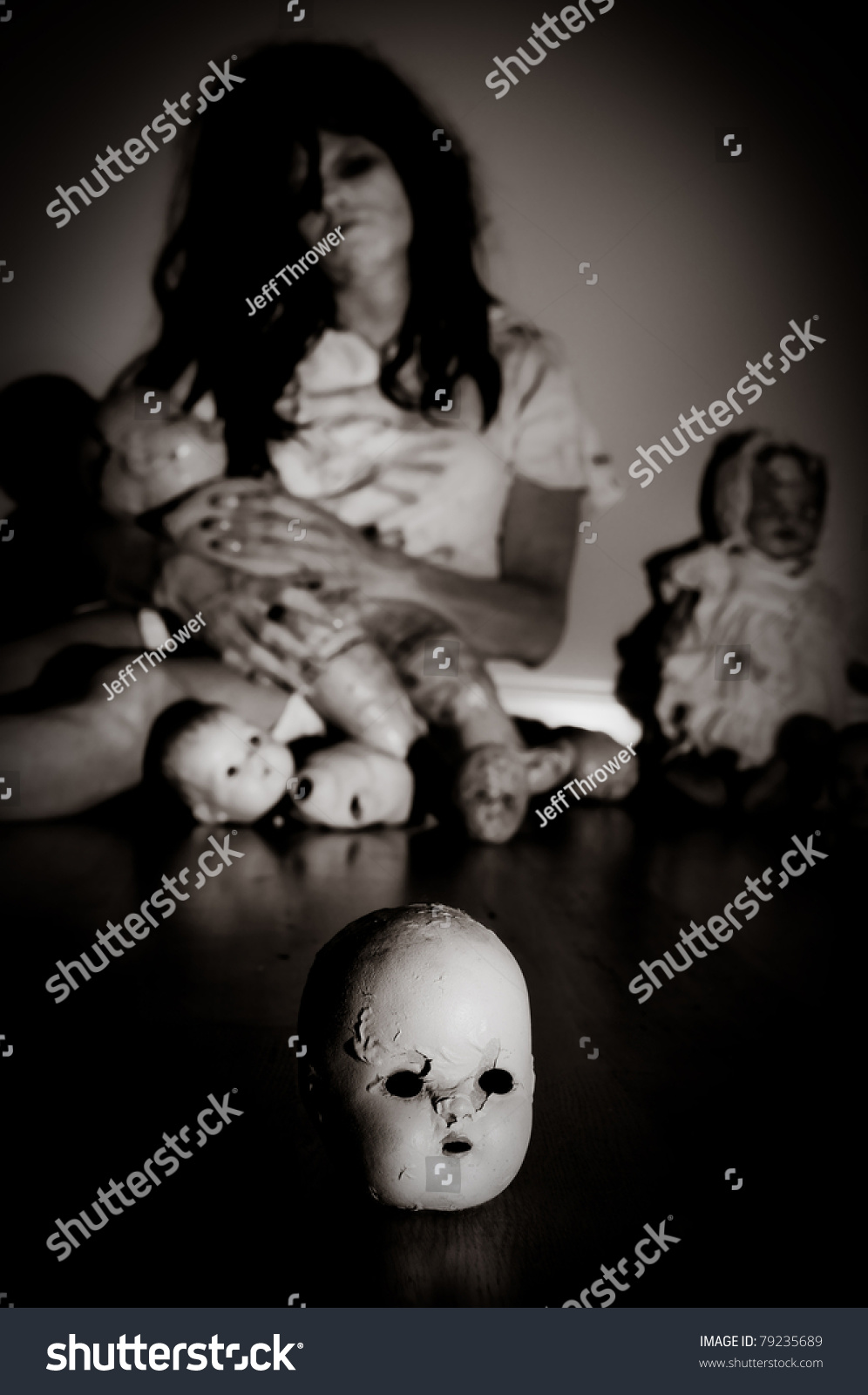 creepy doll parts