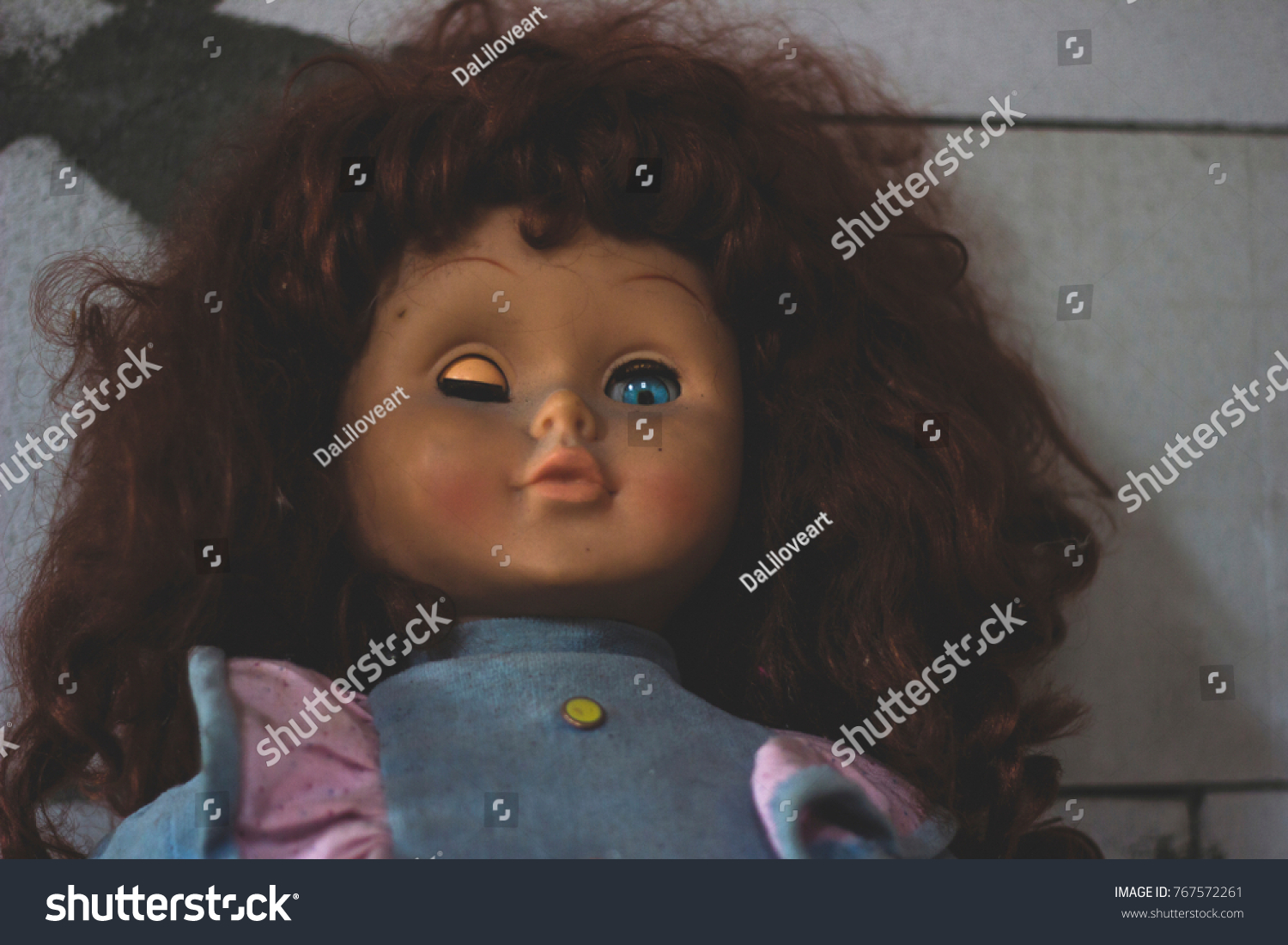 creepy doll eyes