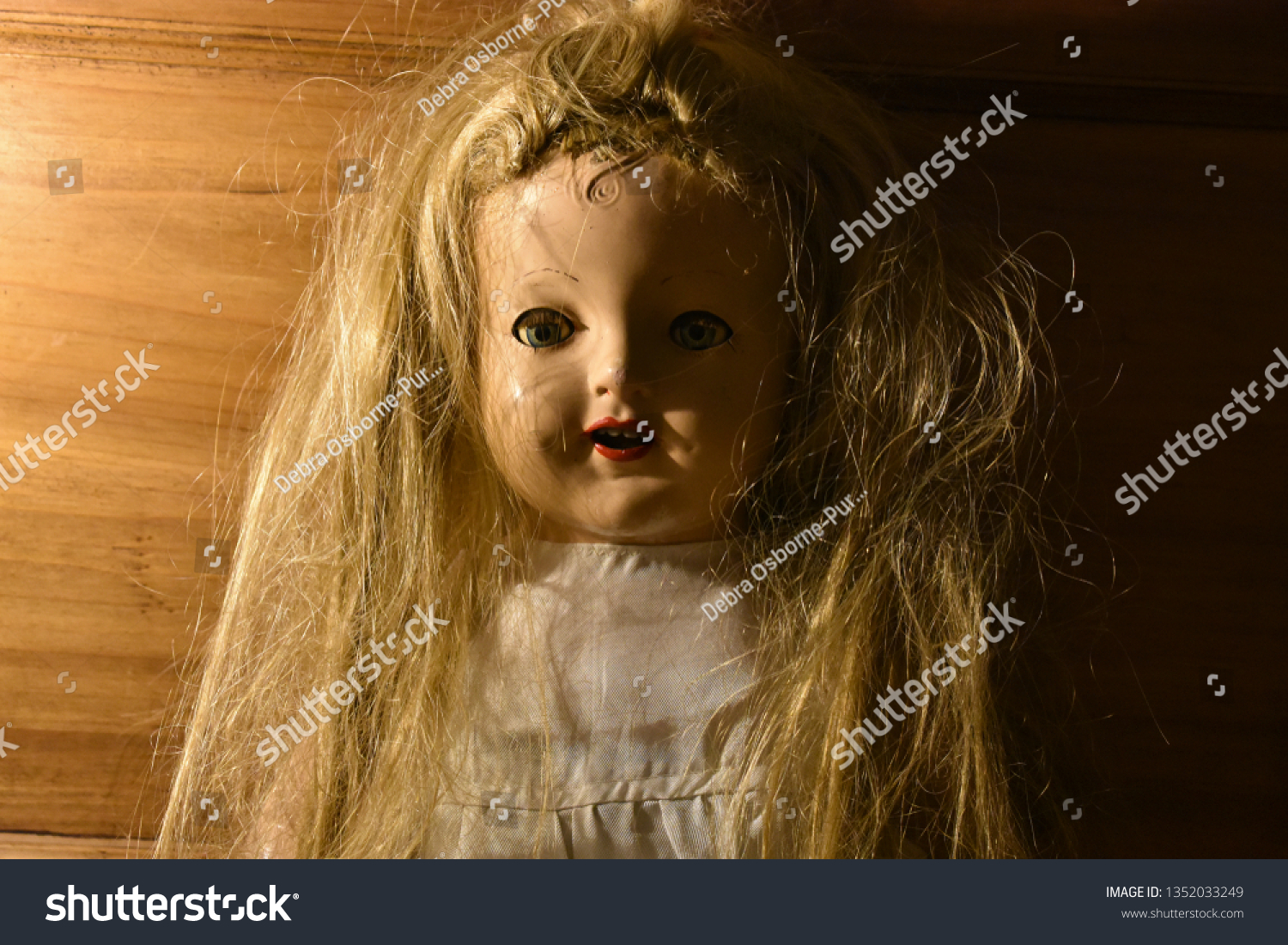 creepy hair doll