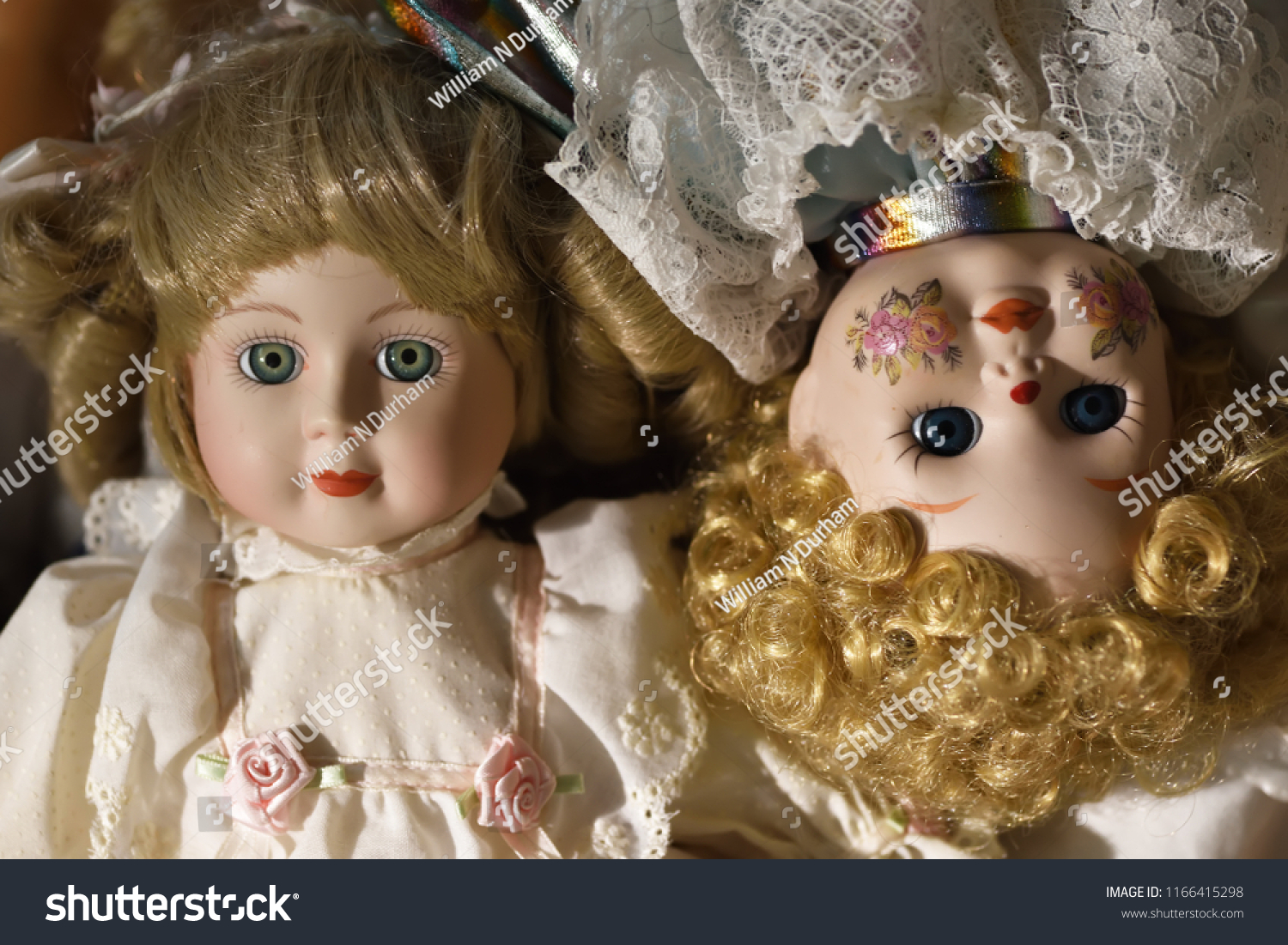 creepy old dolls