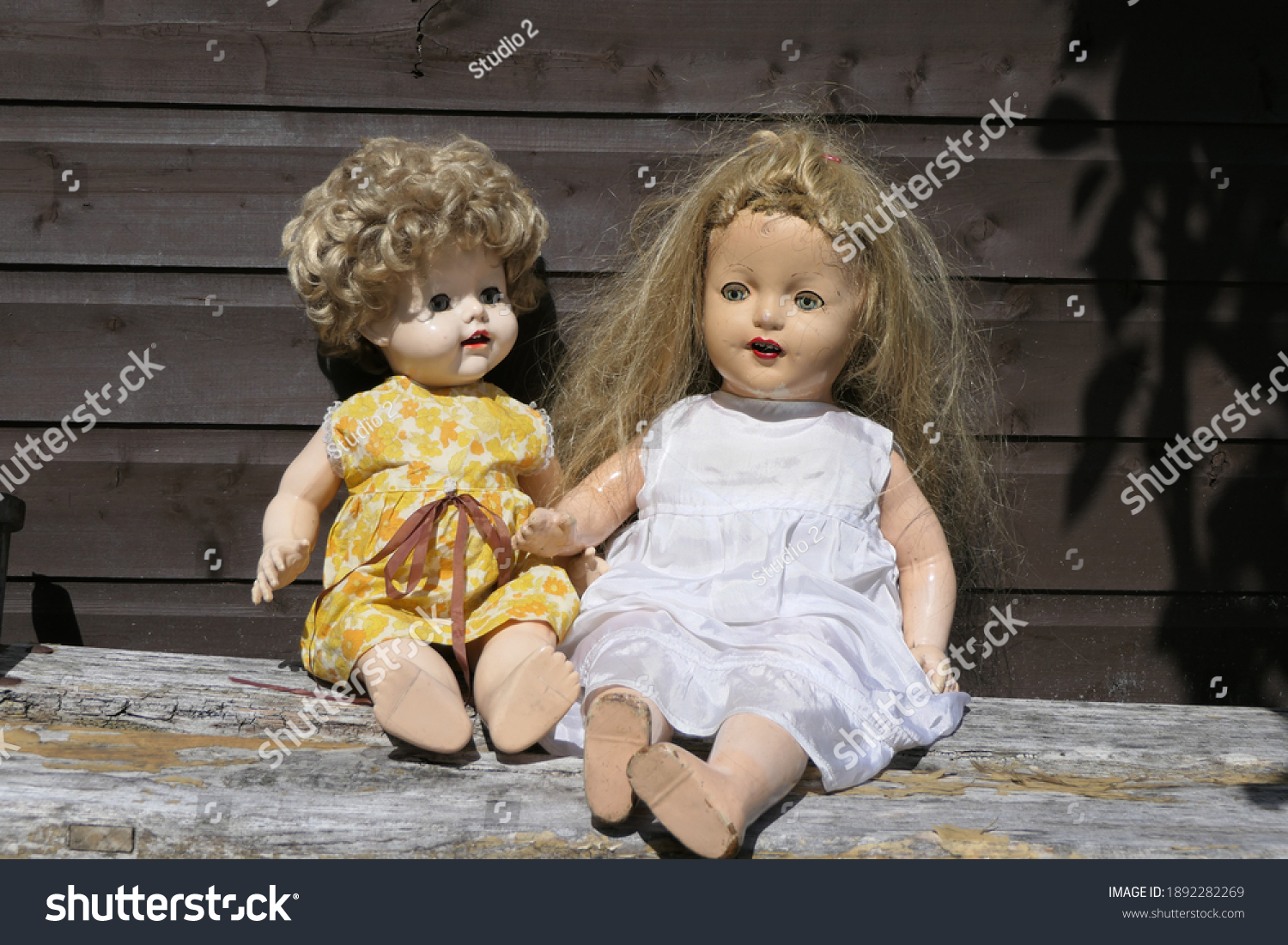 old antique dolls