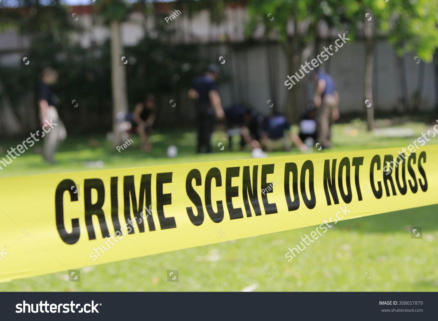 Crime Scene Do Not Cross Tape Stock Photo 308657879 - Shutterstock