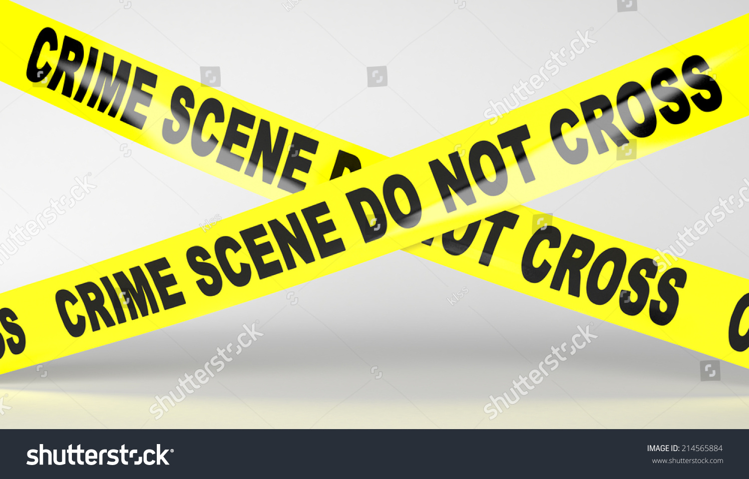 Crime Scene Tape. Do Not Cross. Stock Photo 214565884 : Shutterstock