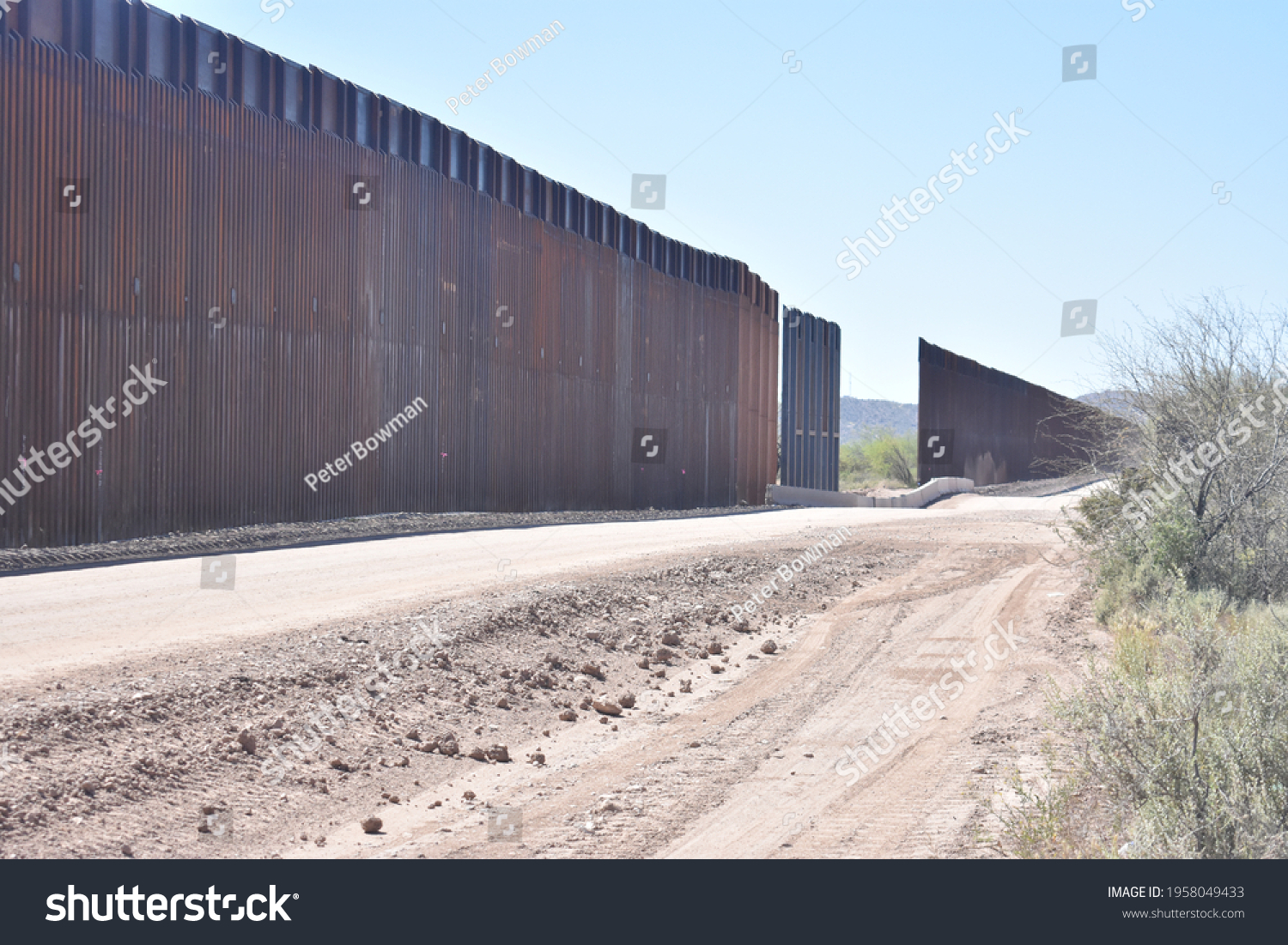 Crisis Southern Border Stock Photo 1958049433 Shutterstock