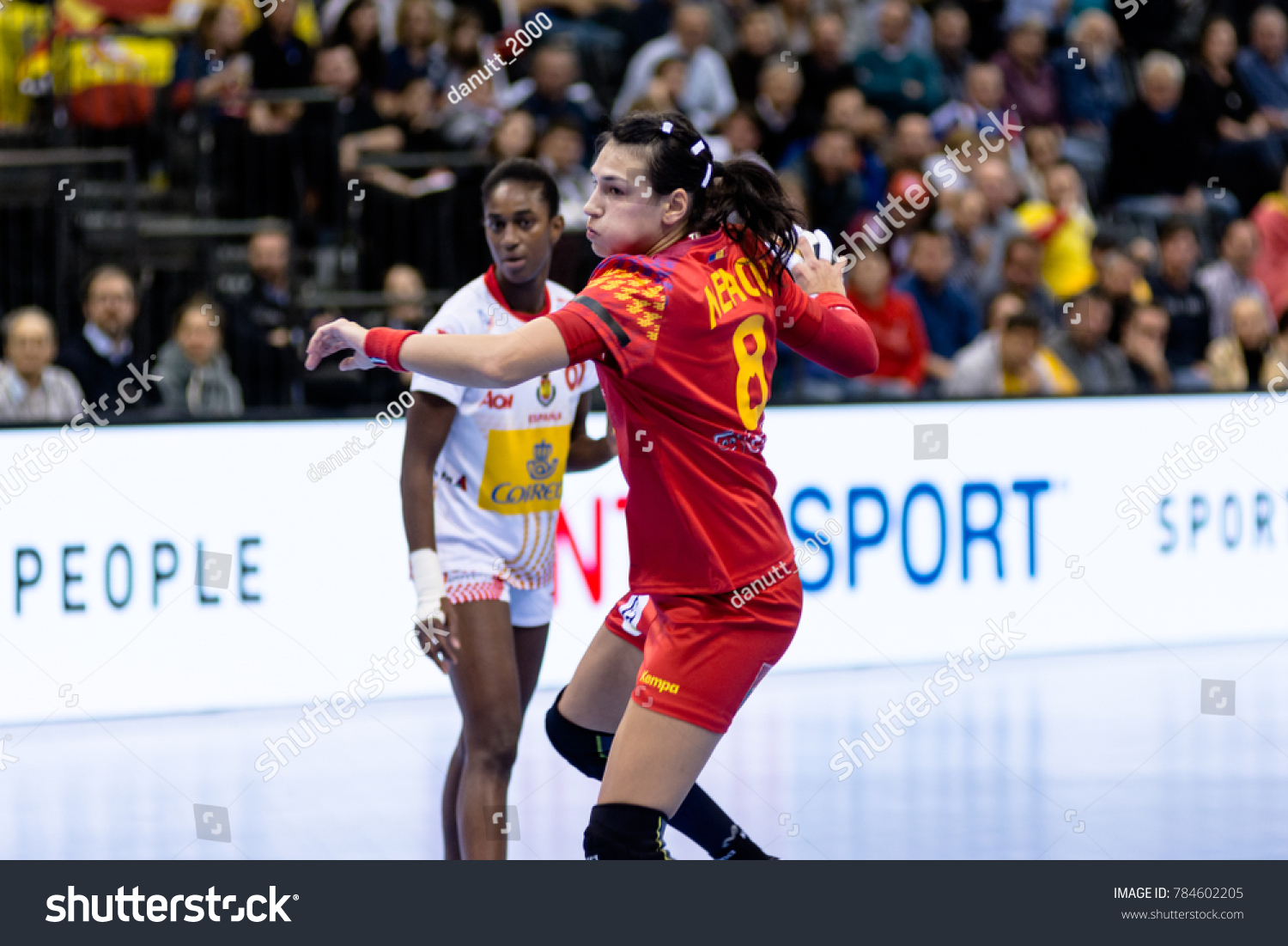 Cristina Neagu Romania Shoot Score During Stock Photo Edit Now 784602205