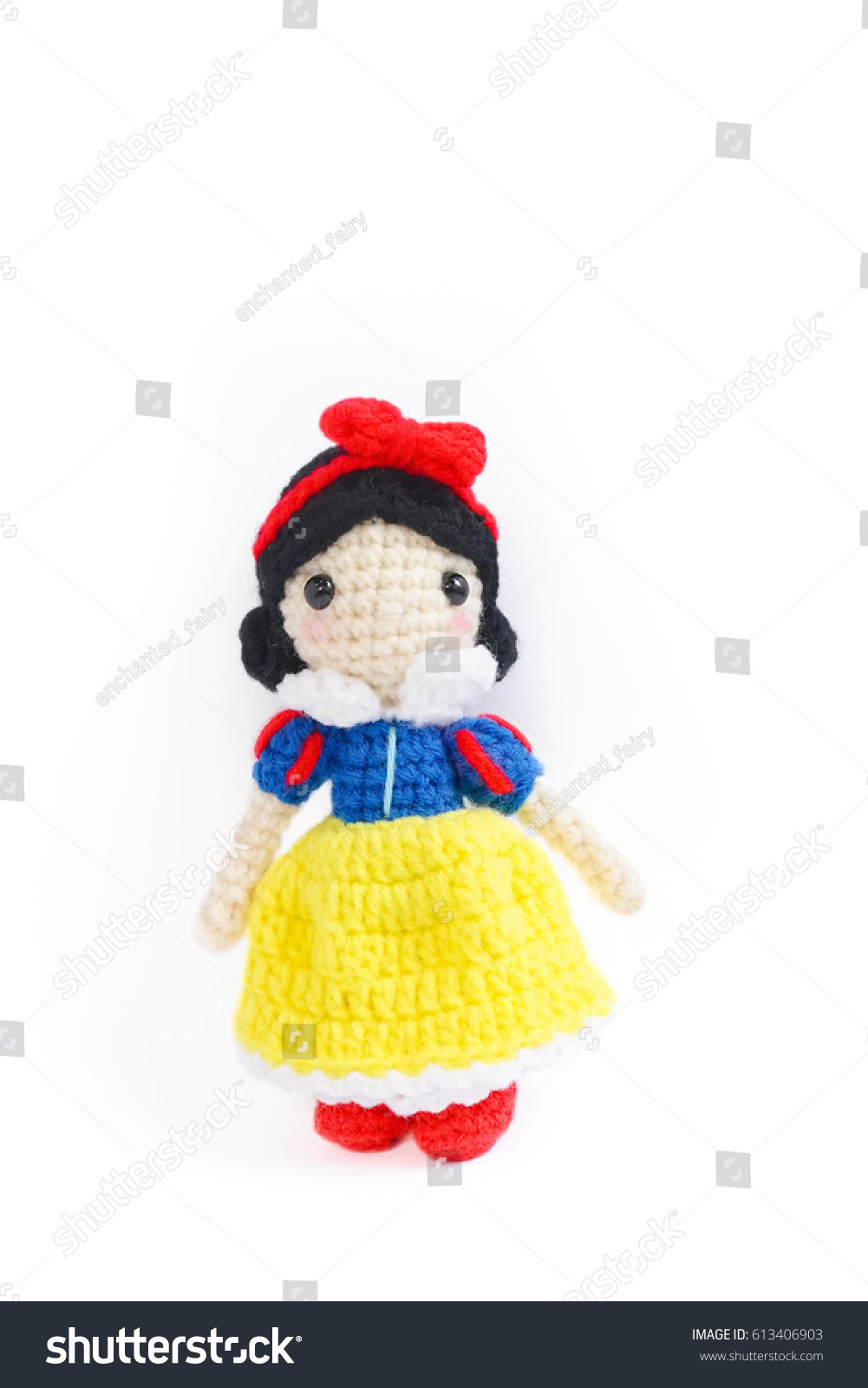 crochet snow white dress