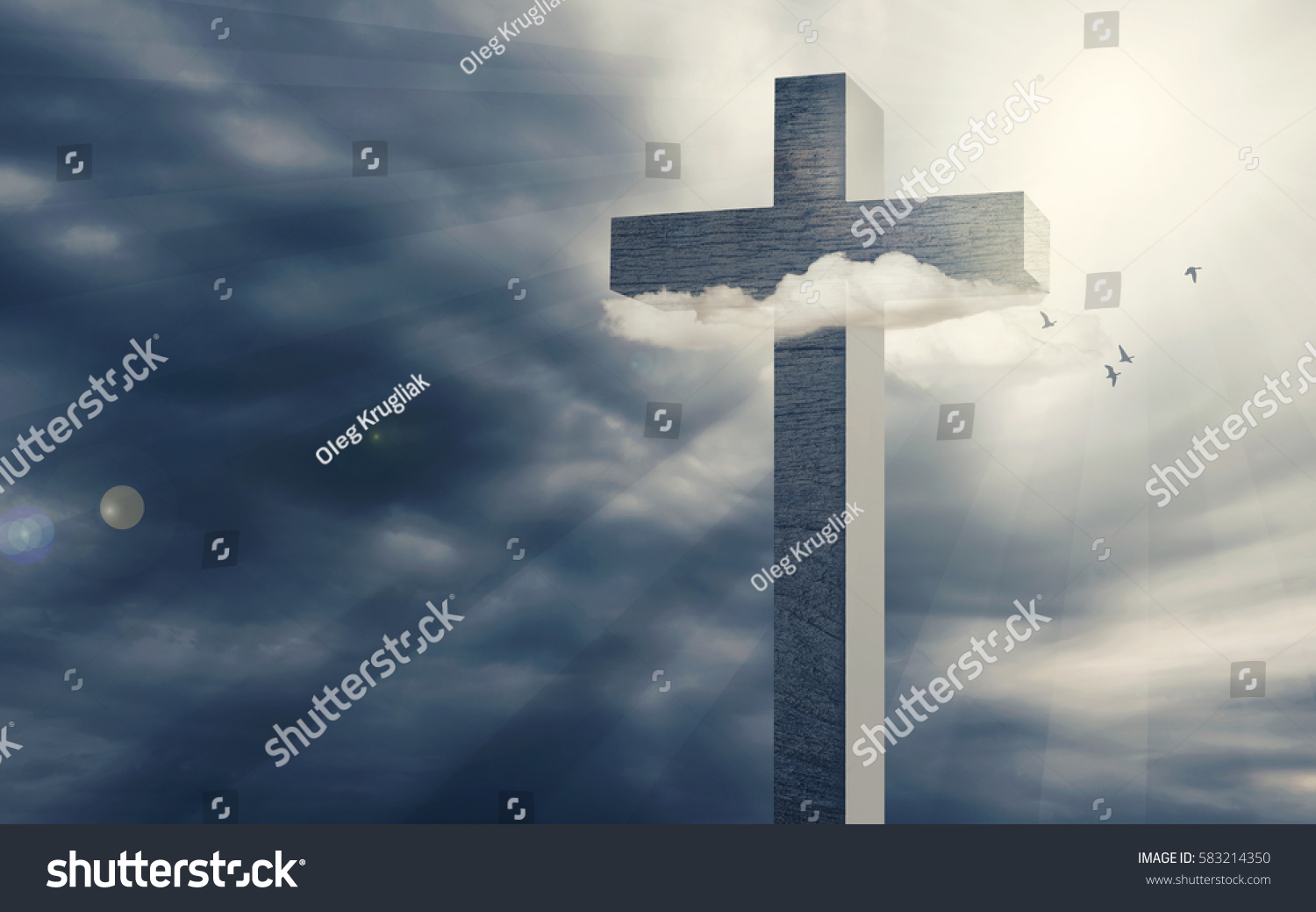 Cross Sky Stock Photo 583214350 - Shutterstock