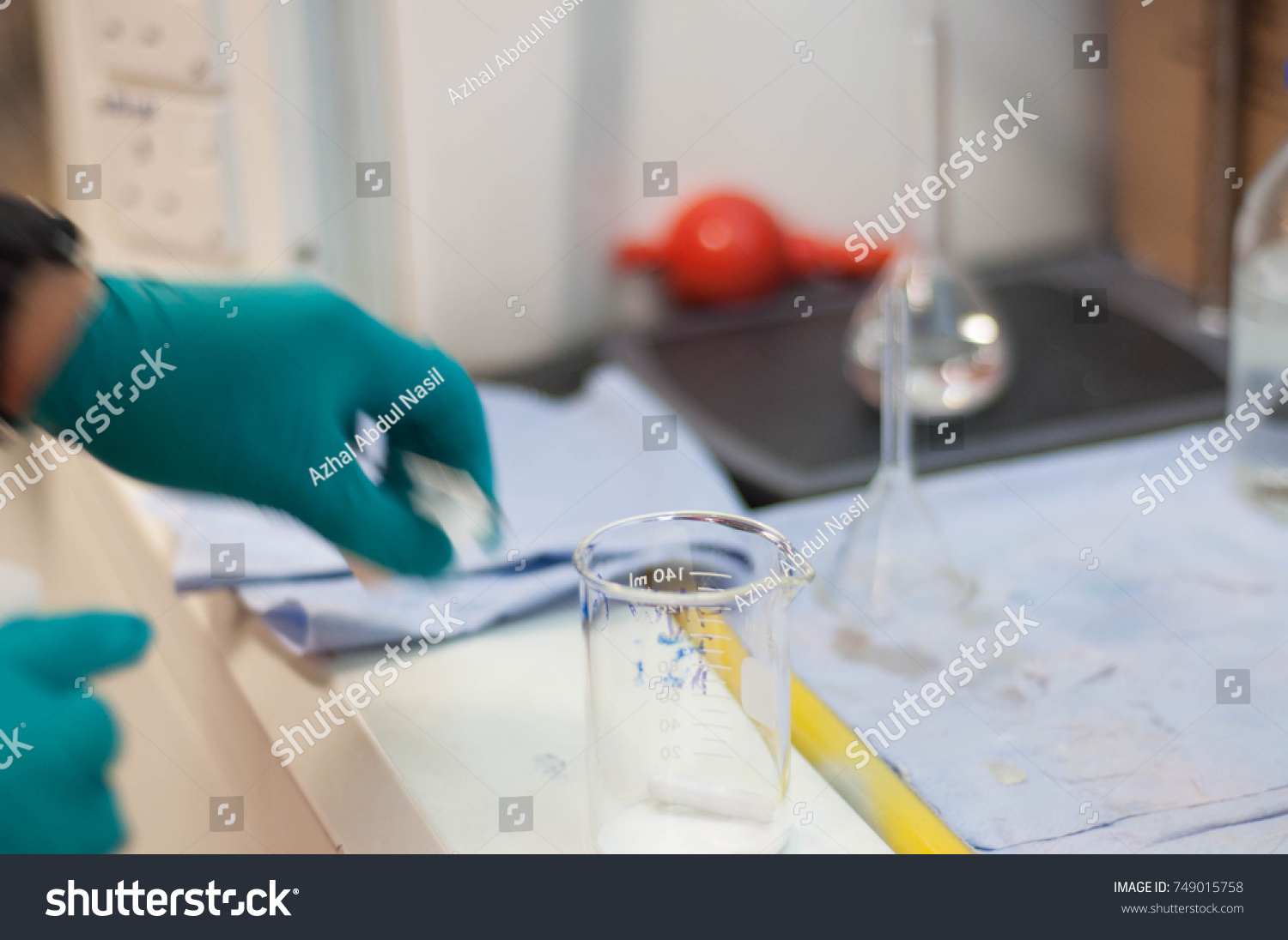 Crude Oil Water Analysis Machine Inside Stock Photo 749015758 ...