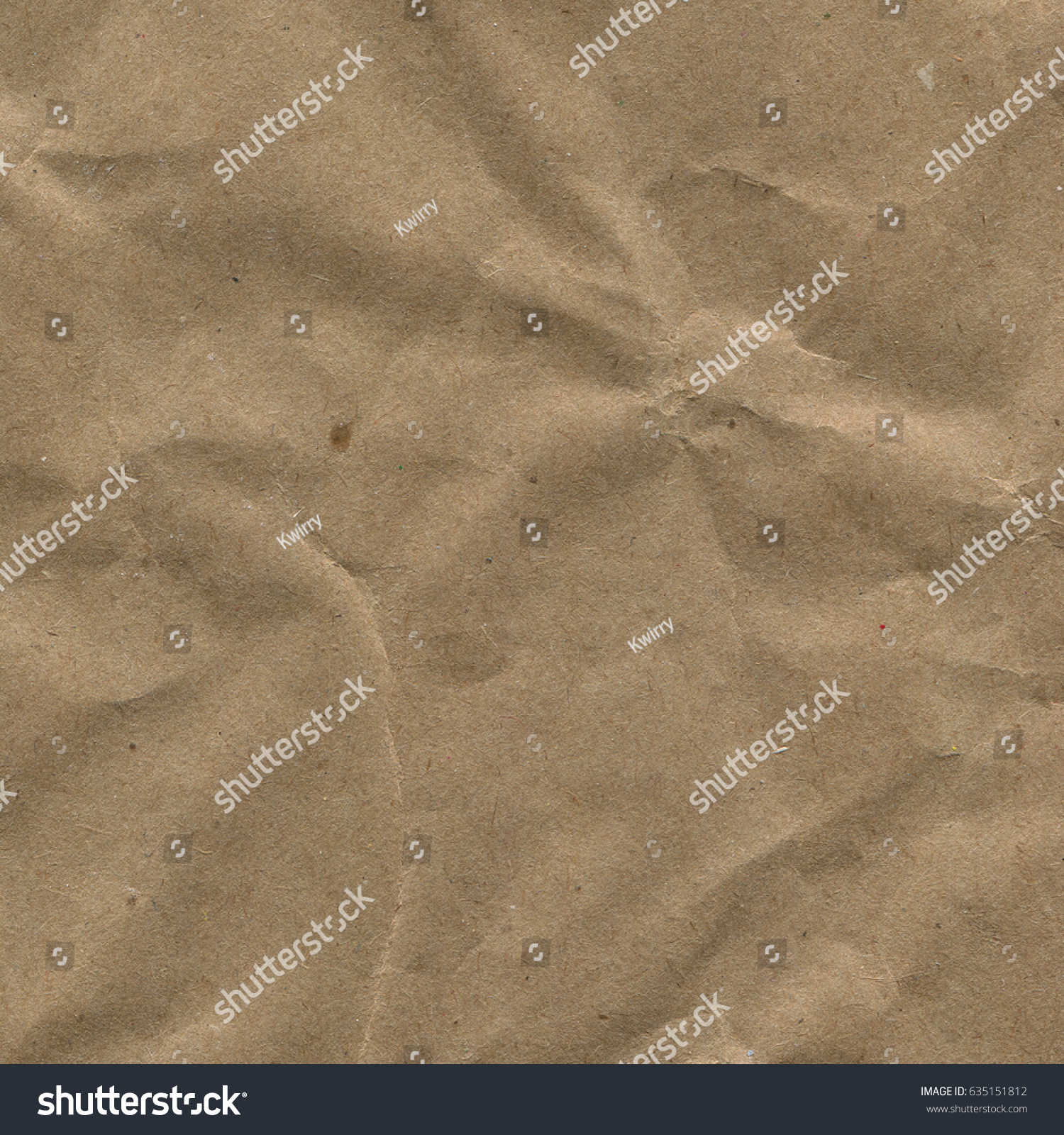 Crumpled Craft Paper Texture Cardboard Texture Stock Illustration ...