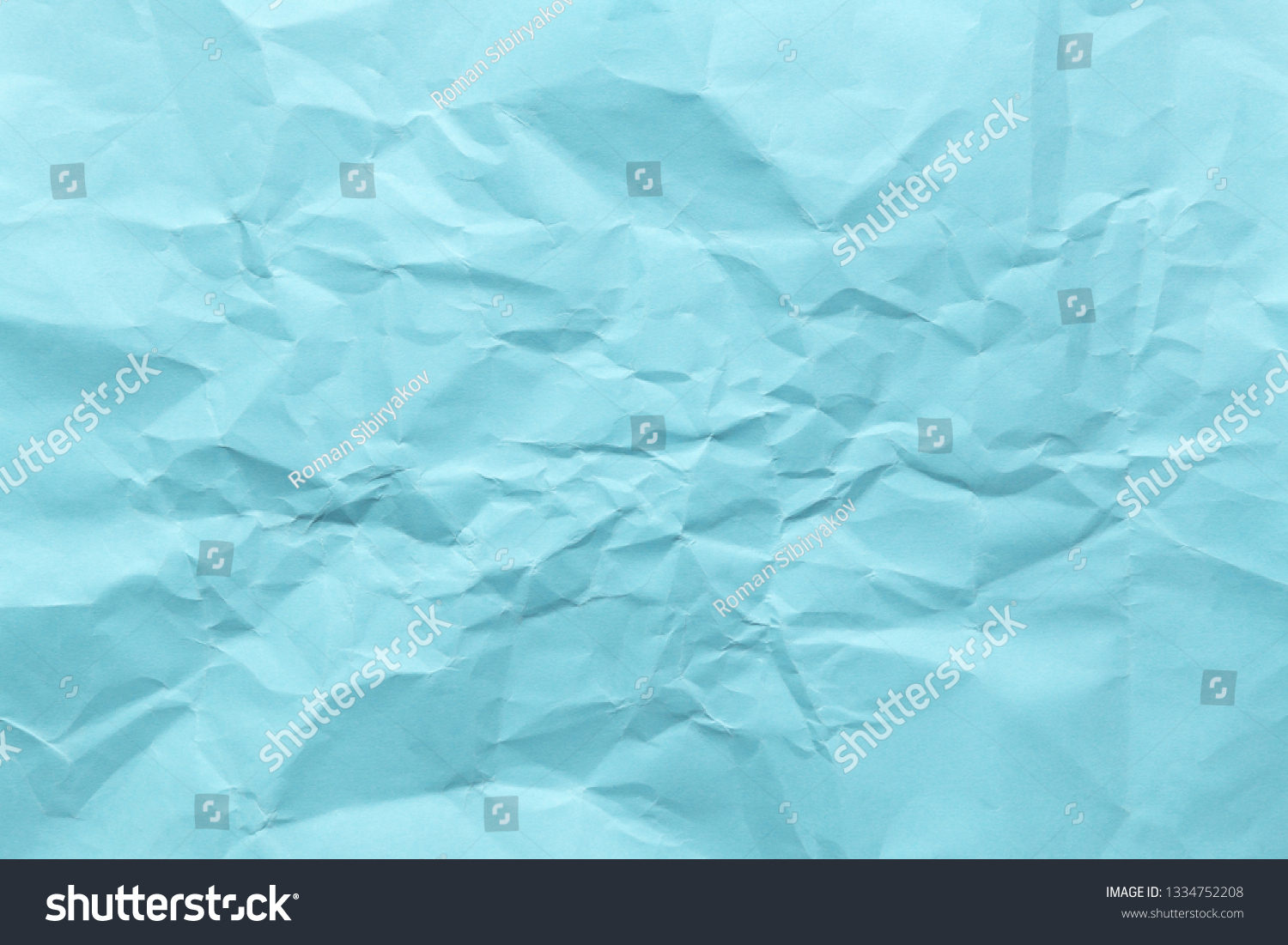 Crumpled Paper Surface Background Texture Stock Photo 1334752208 