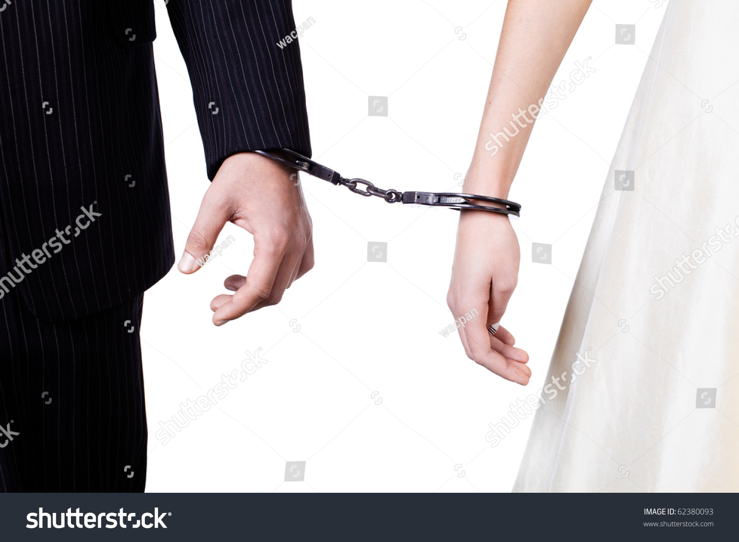 Cuffed Hands Stock Photo 62380093 - Shutterstock