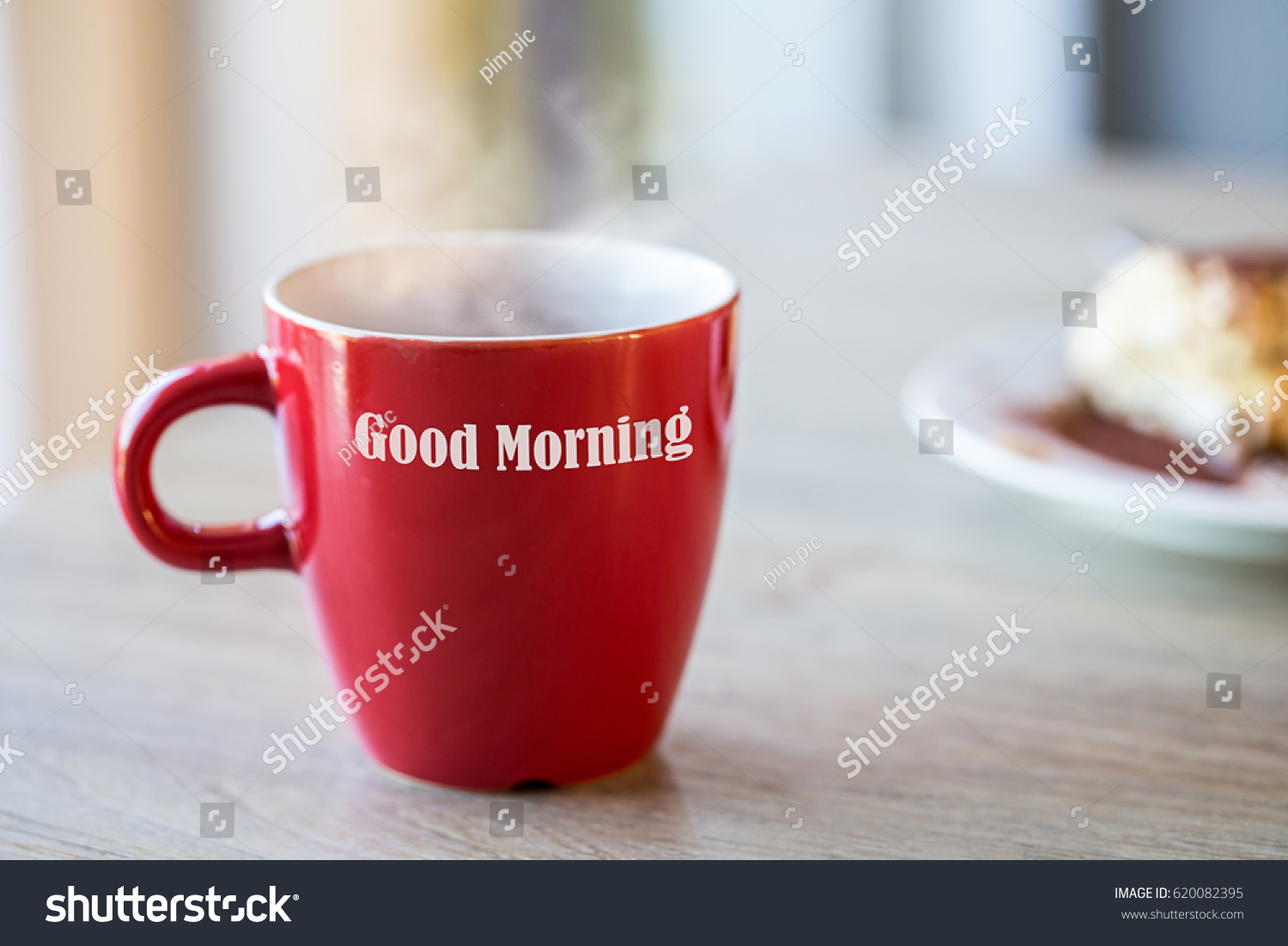 Cup Morning Coffee Mug Tea Good Stock Photo Edit Now 620082395