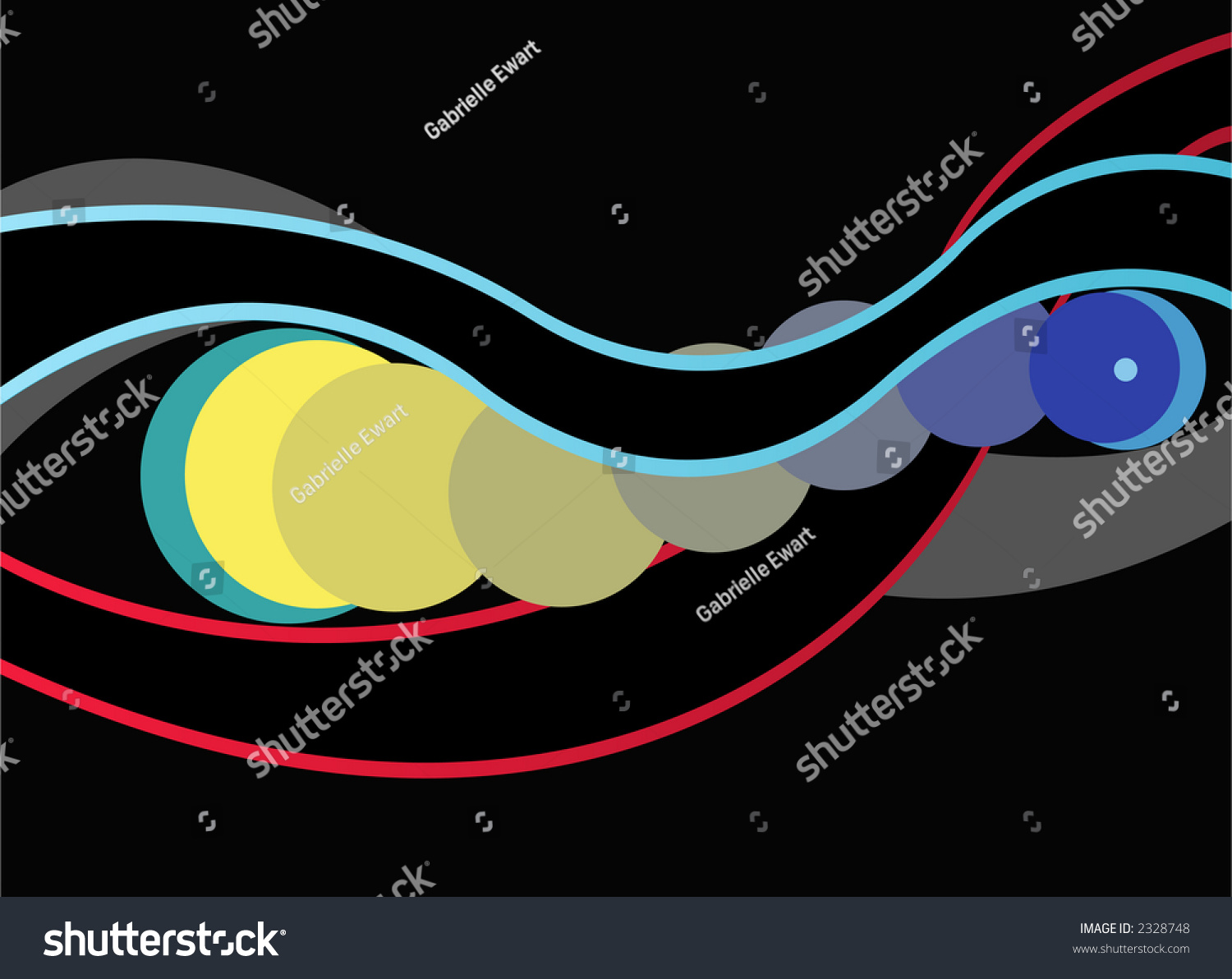 Curve Pattern Stock Illustration 2328748 | Shutterstock