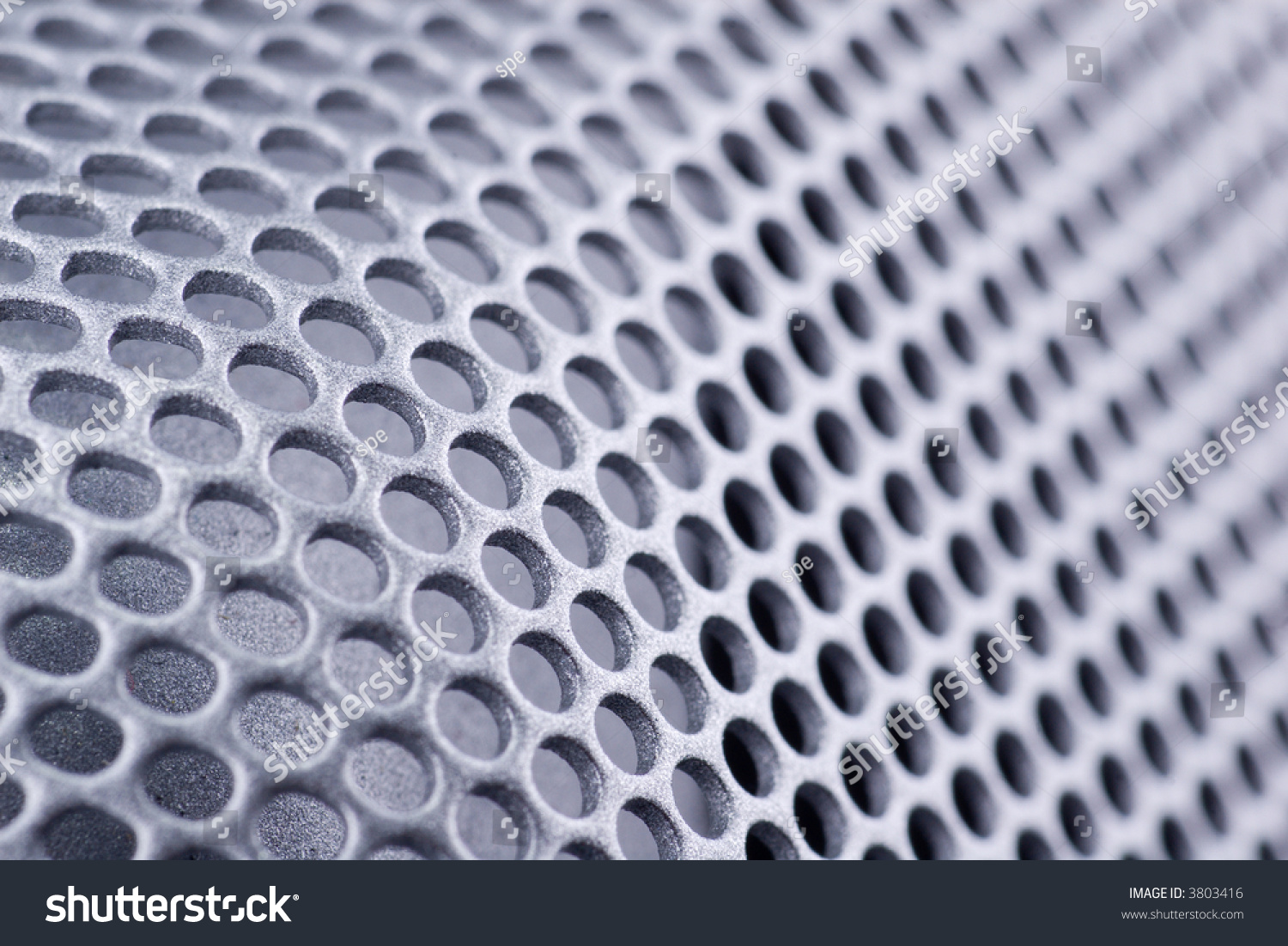 Curved Metal Sheet Perforated Texture Stock Photo 3803416 : Shutterstock