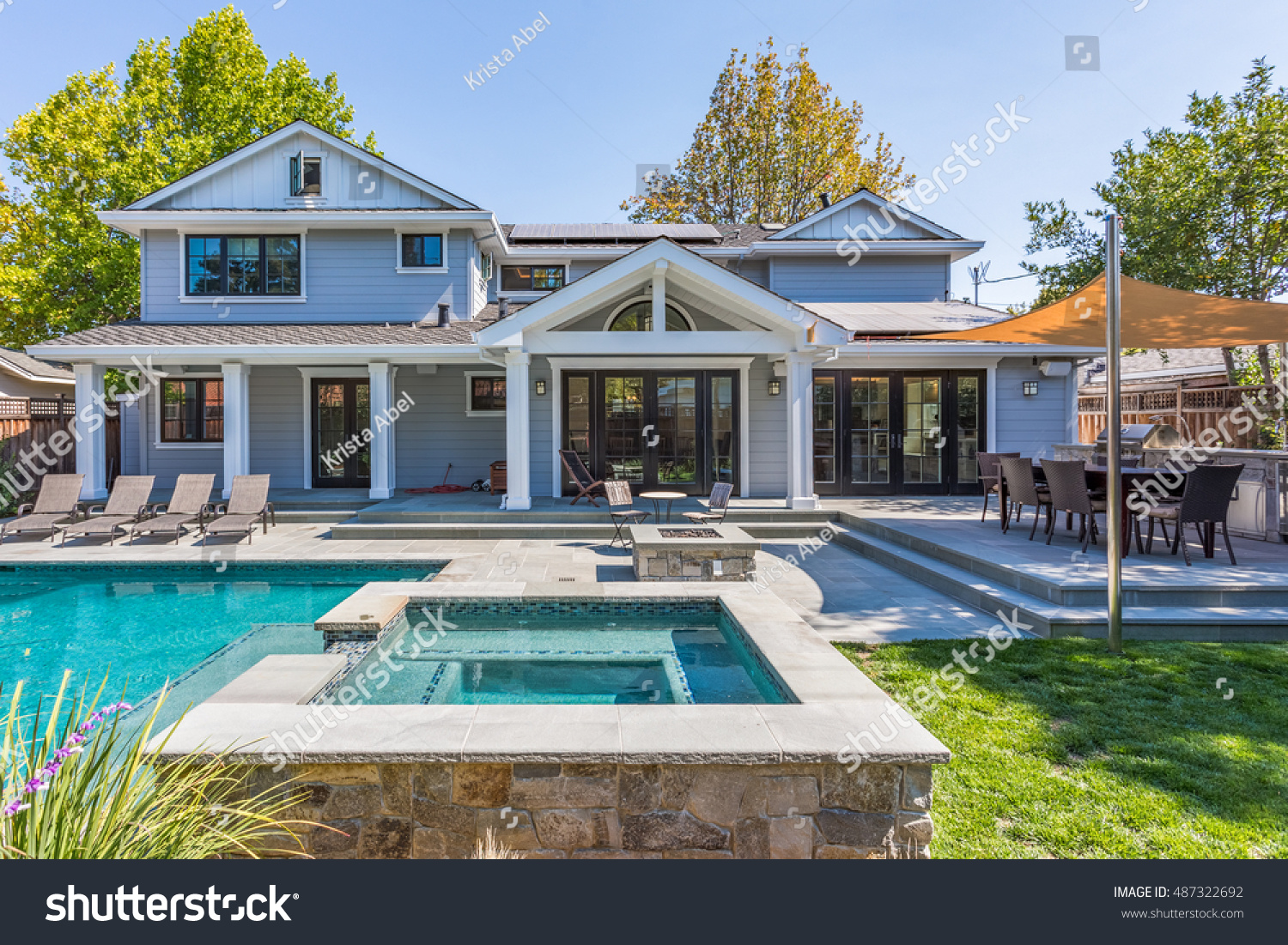 Custom Home Build Menlo Park California Stock Photo Edit Now