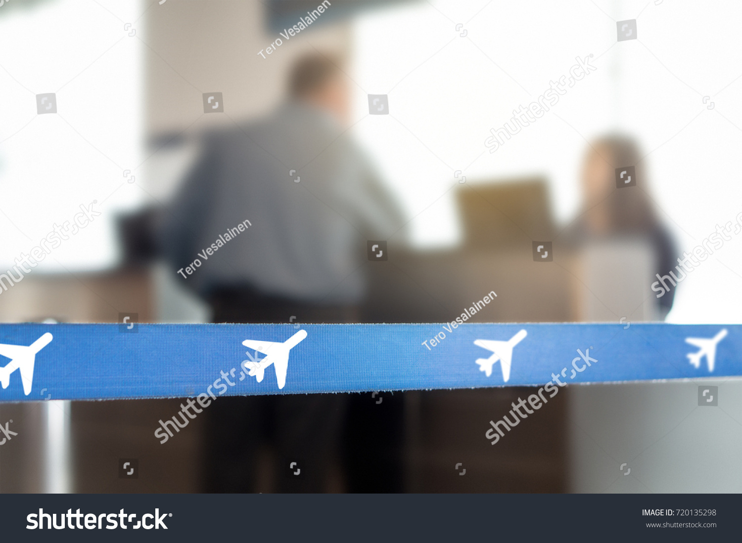 Customer Service Help Desk Terminal Gate Stock Photo (Edit Now) 720135298