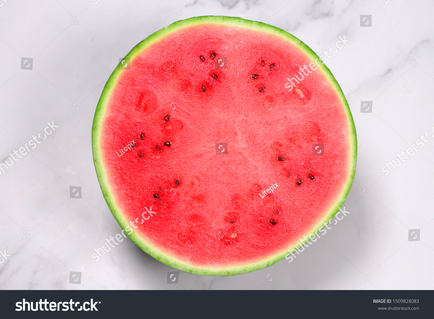 Cut Slice Watermelon Inside View Isolated Stock Photo 1509828083 |  Shutterstock