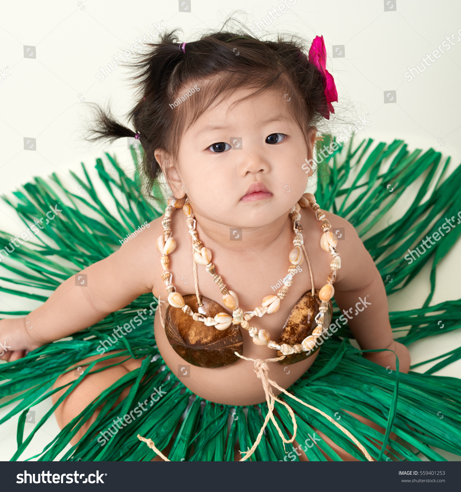 hawaiian baby girl outfit