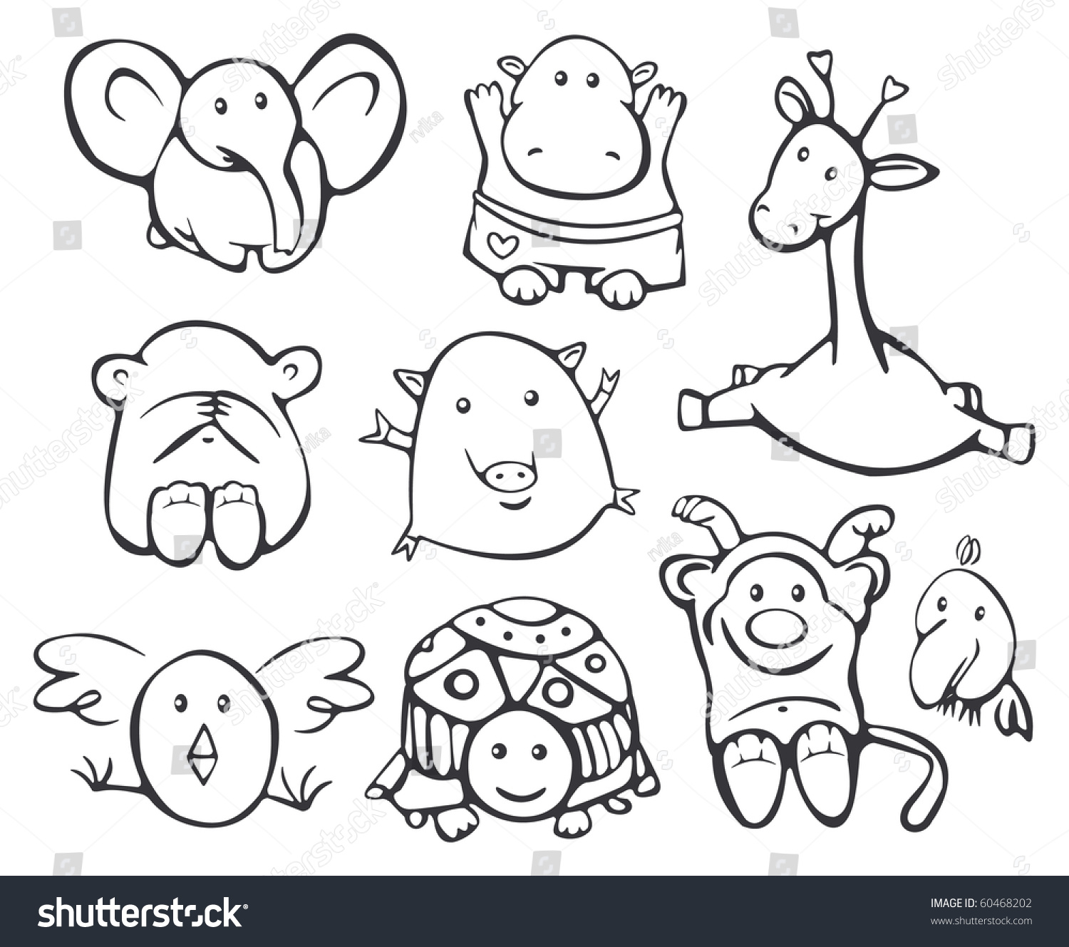 Cute Baby Animals Stock Photo 60468202 : Shutterstock