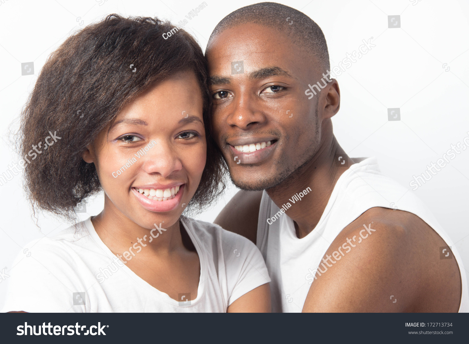 Cute Black Couple Love Each Other Stock Photo 172713734 | Shutterstock