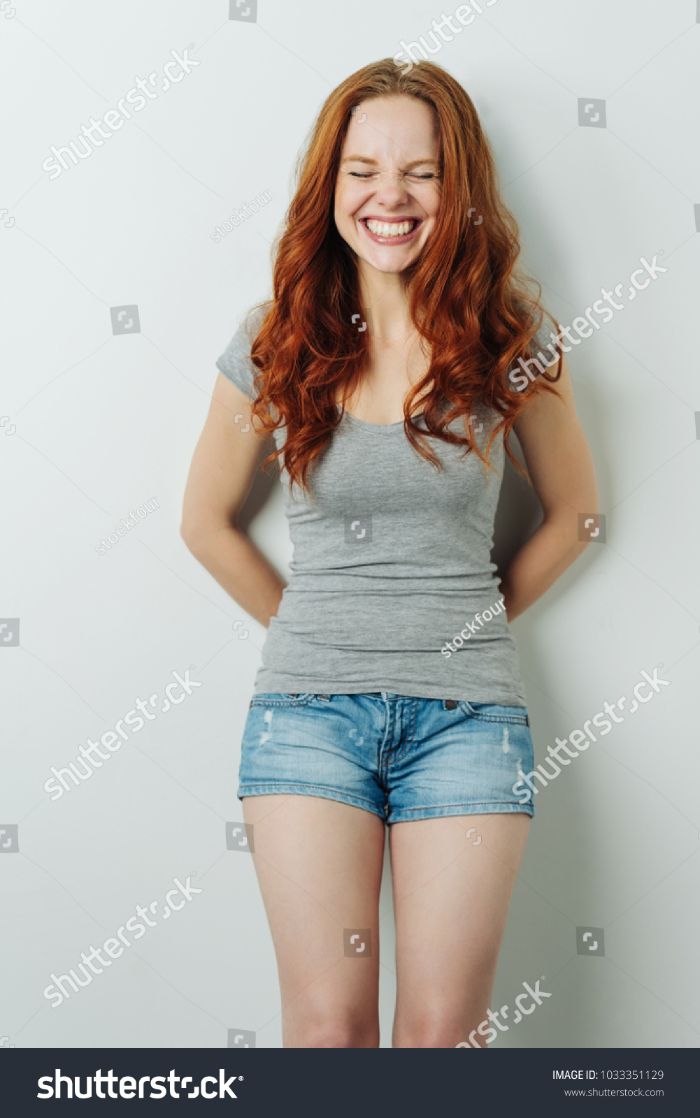 young sexy redhead girl