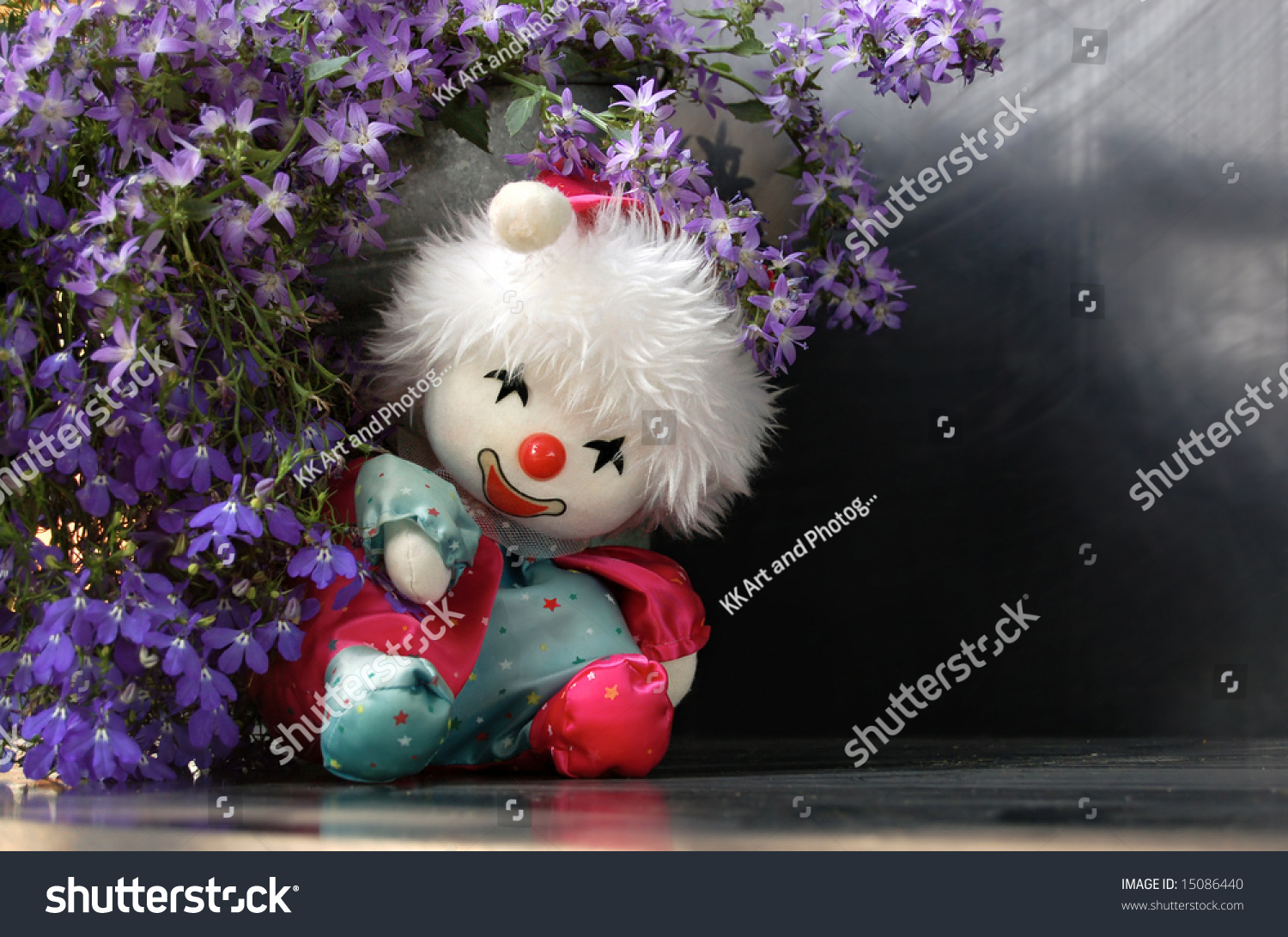 cute clown doll