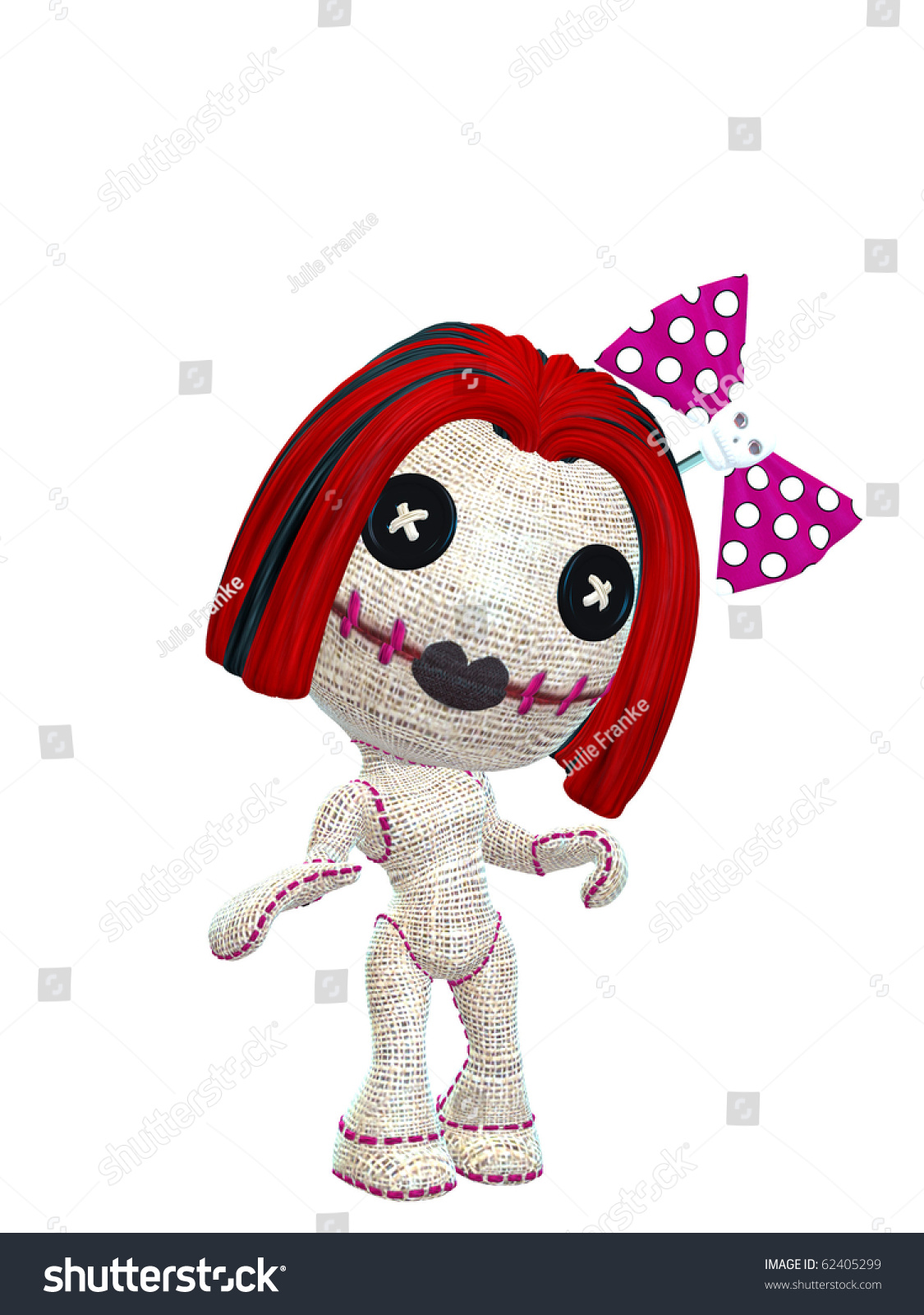 female voodoo doll