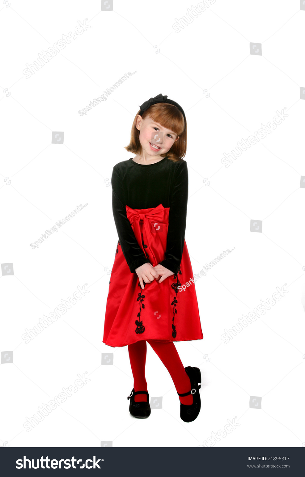 black and red holiday dress