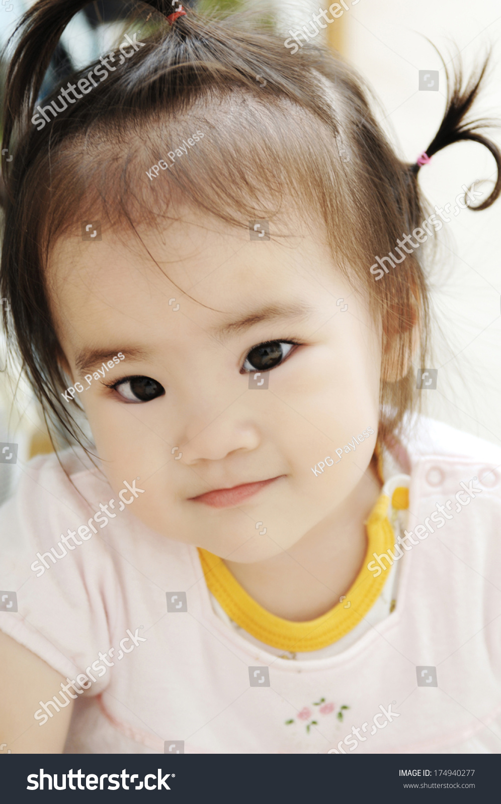 Cute Japanese Baby Stock Photo Edit Now 174940277