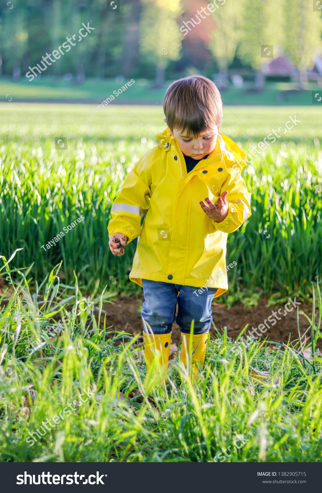 baby boy raincoat and boots