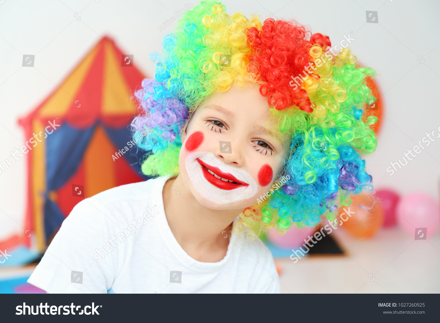 Clown Makeup Boy