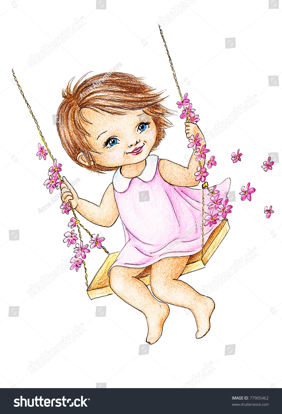clipart girl on swing - photo #28