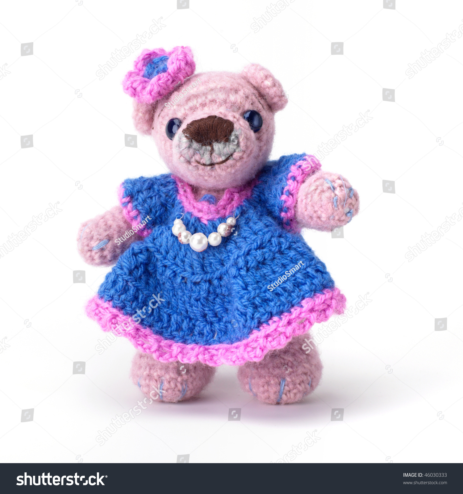 little pink teddy bear