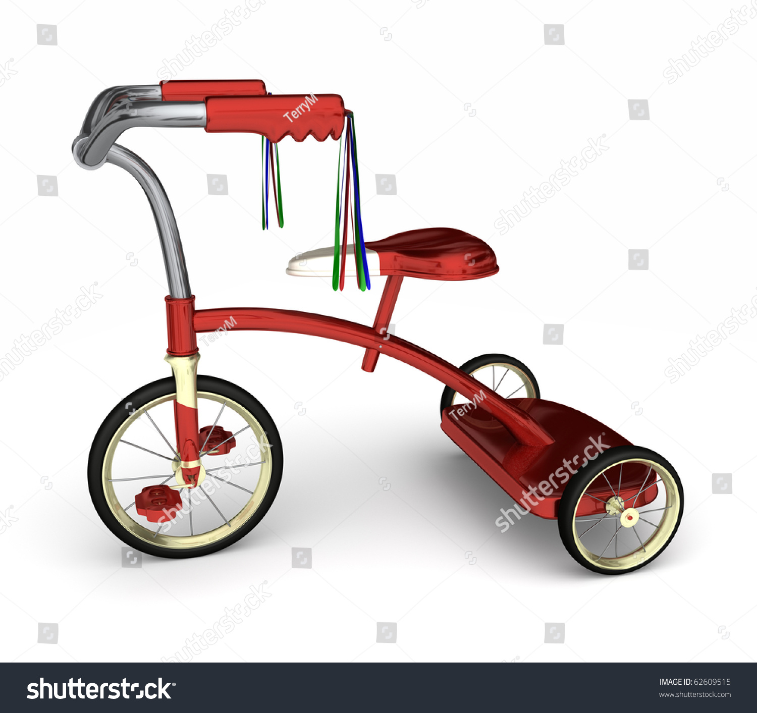 little red tricycle