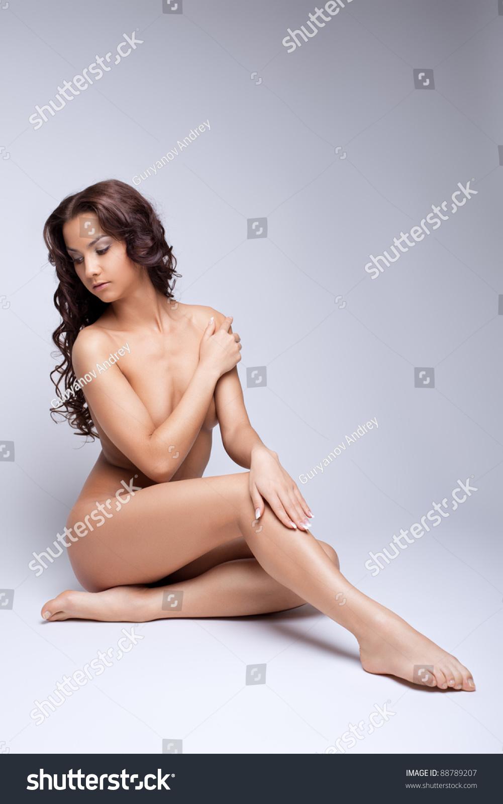 Woman Posing Nude 45