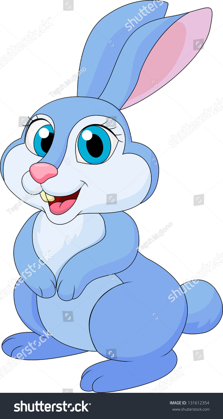 Cute Rabbit Cartoon Stock Photo 131612354 : Shutterstock
