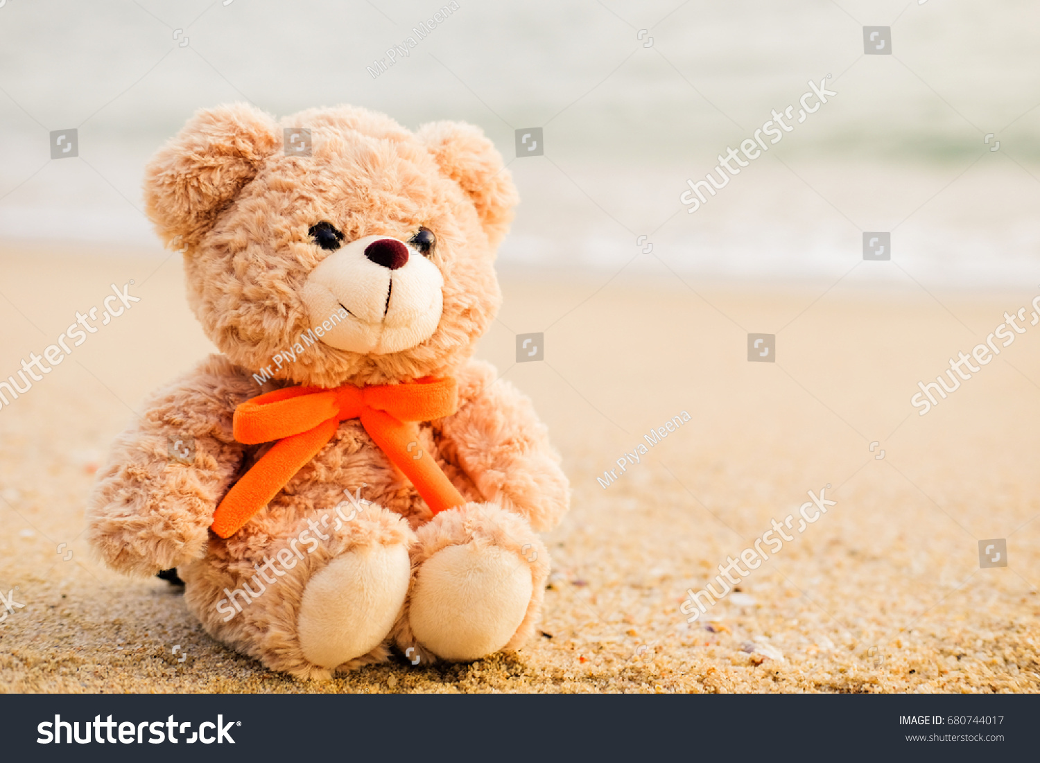 smiling teddy bear