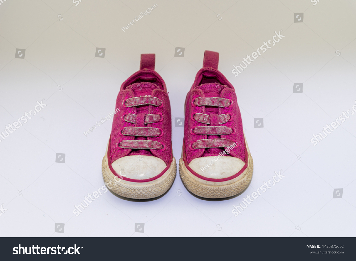 Cute Sparkly Pink Kids Shoes Laces 