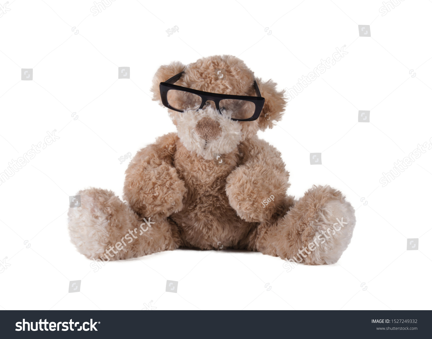 Cute Teddy Bear Glasses Isolated On Stock Photo 1527249332 | Shutterstock